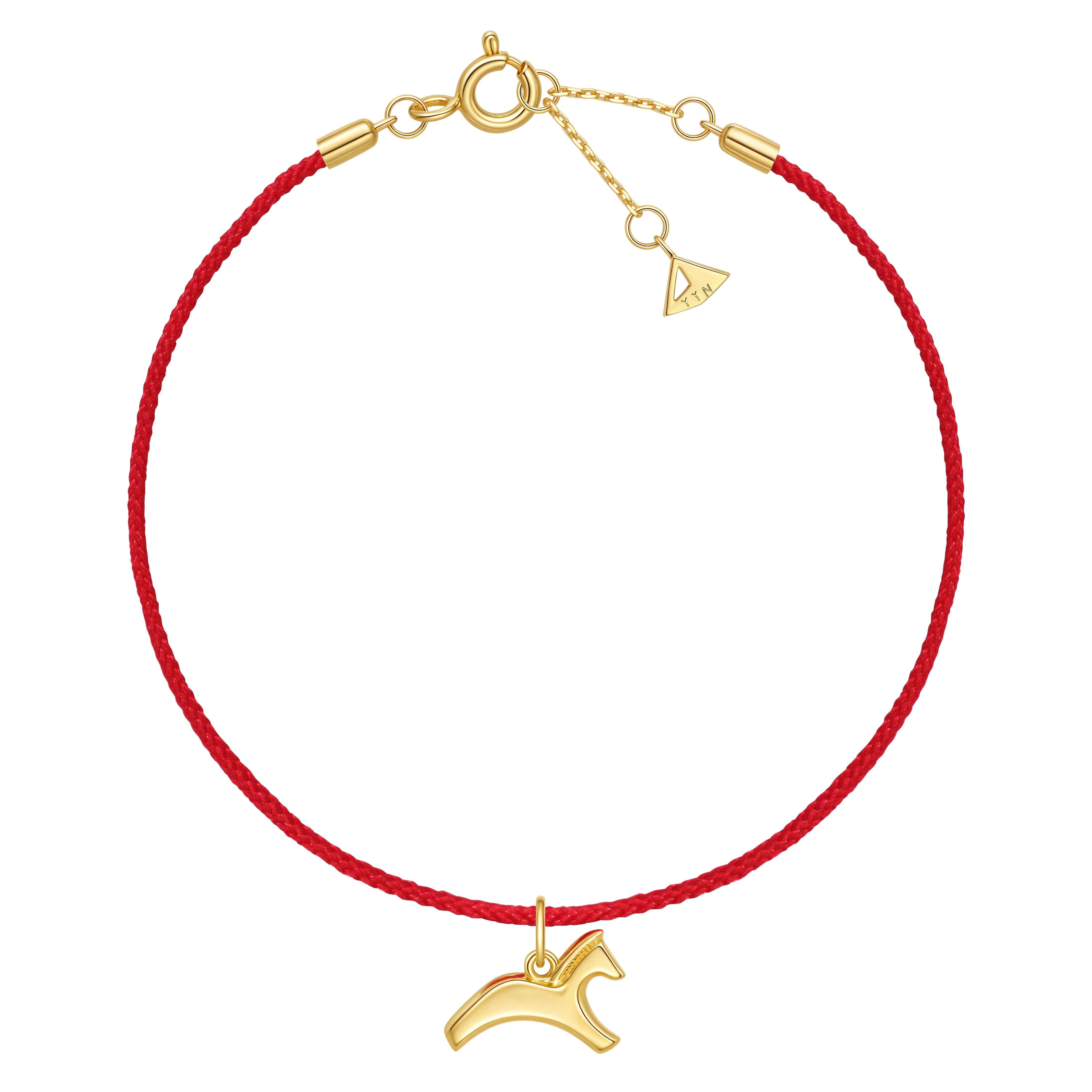 12 Chinese Zodiac - Year of the Horse Cord Bracelet
