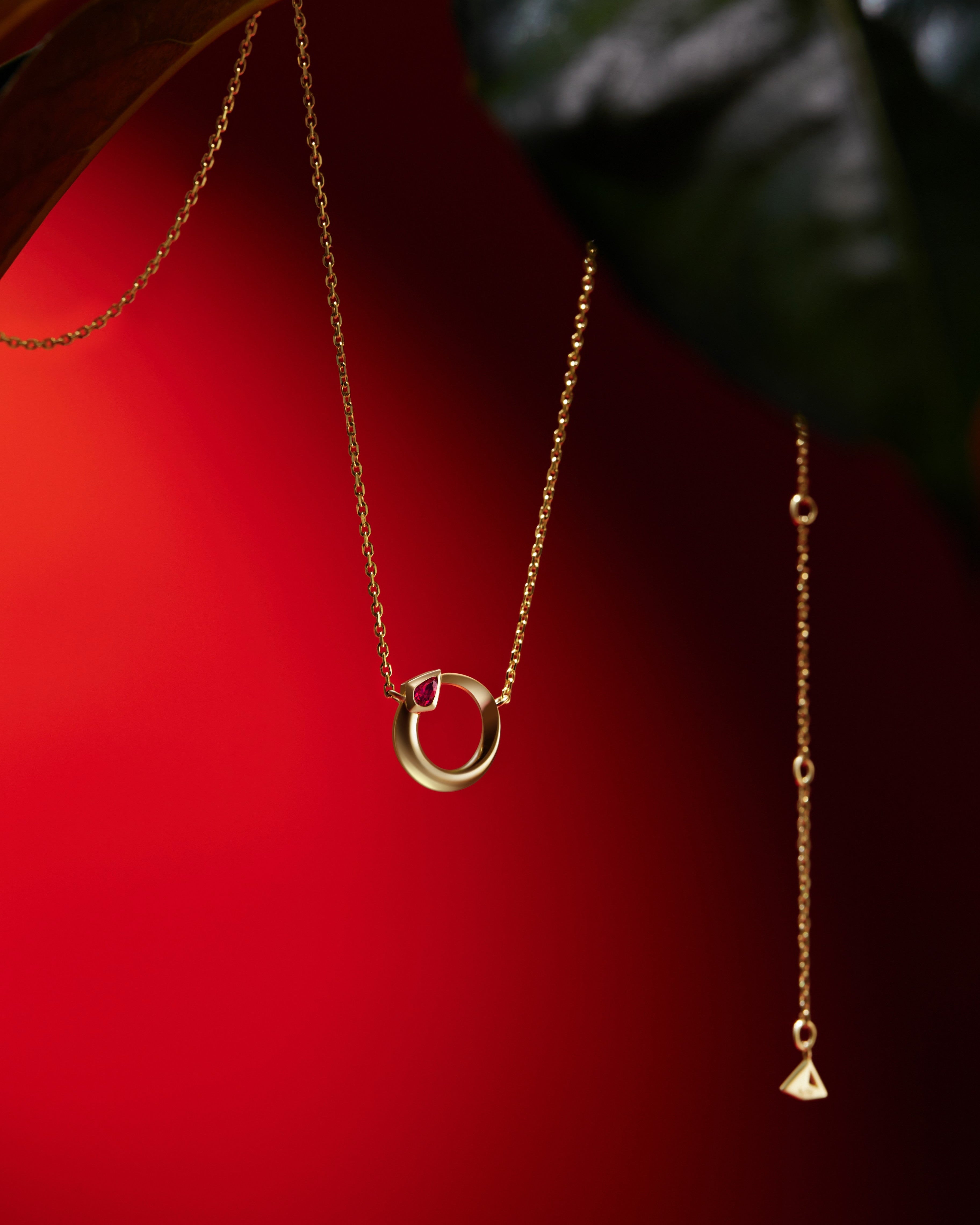 12 Chinese Zodiac - Year of the Snake Necklace - 18K Solid Gold - YIN Fine Jewelry - Chinese Modern Gold Jewelry