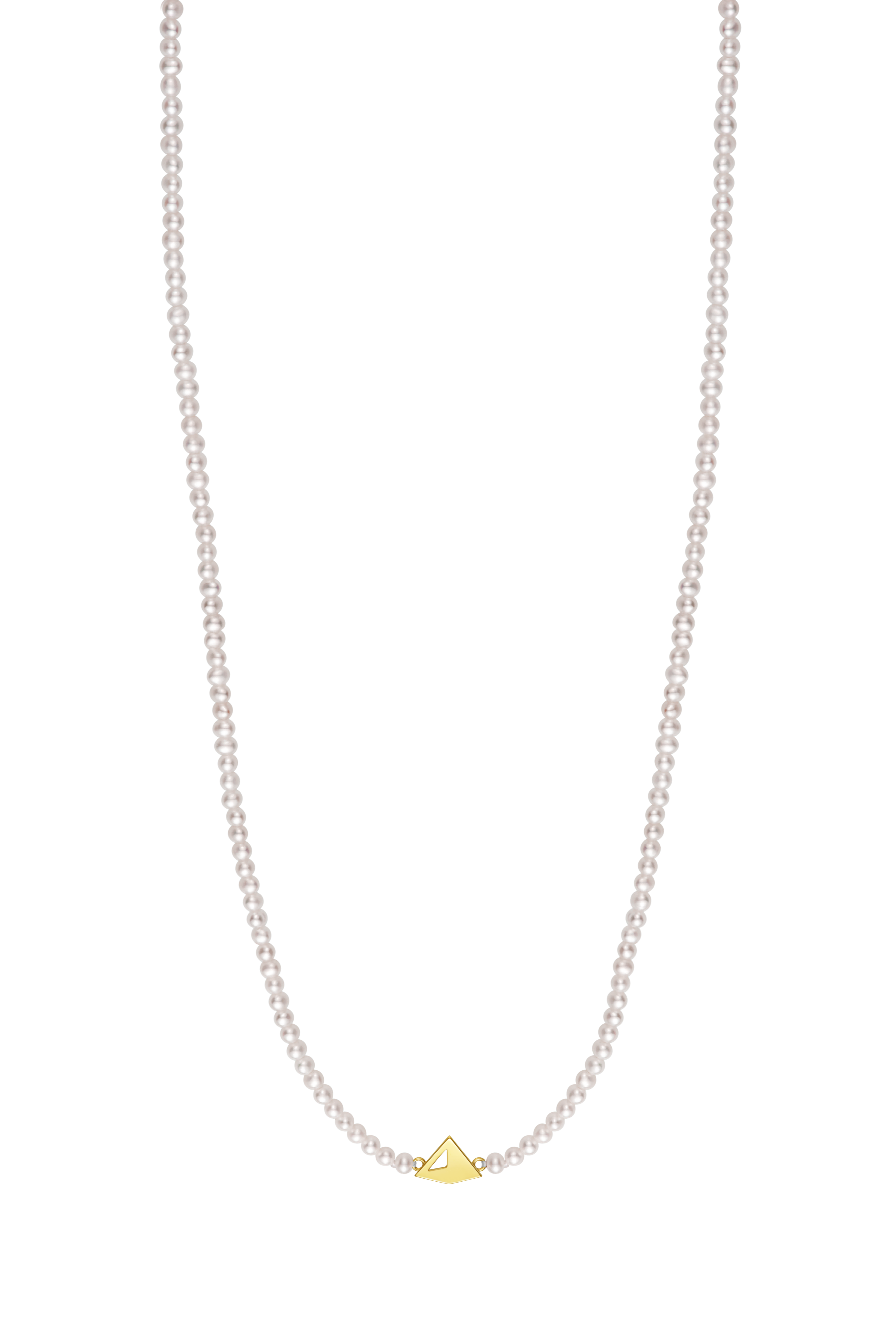 Beaded Pearl Chocker - 18K Solid Gold - YIN Fine Jewelry - Chinese Modern Gold Jewelry