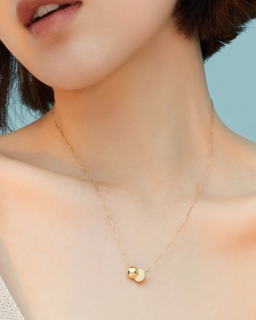 Full Moon Opening Necklace