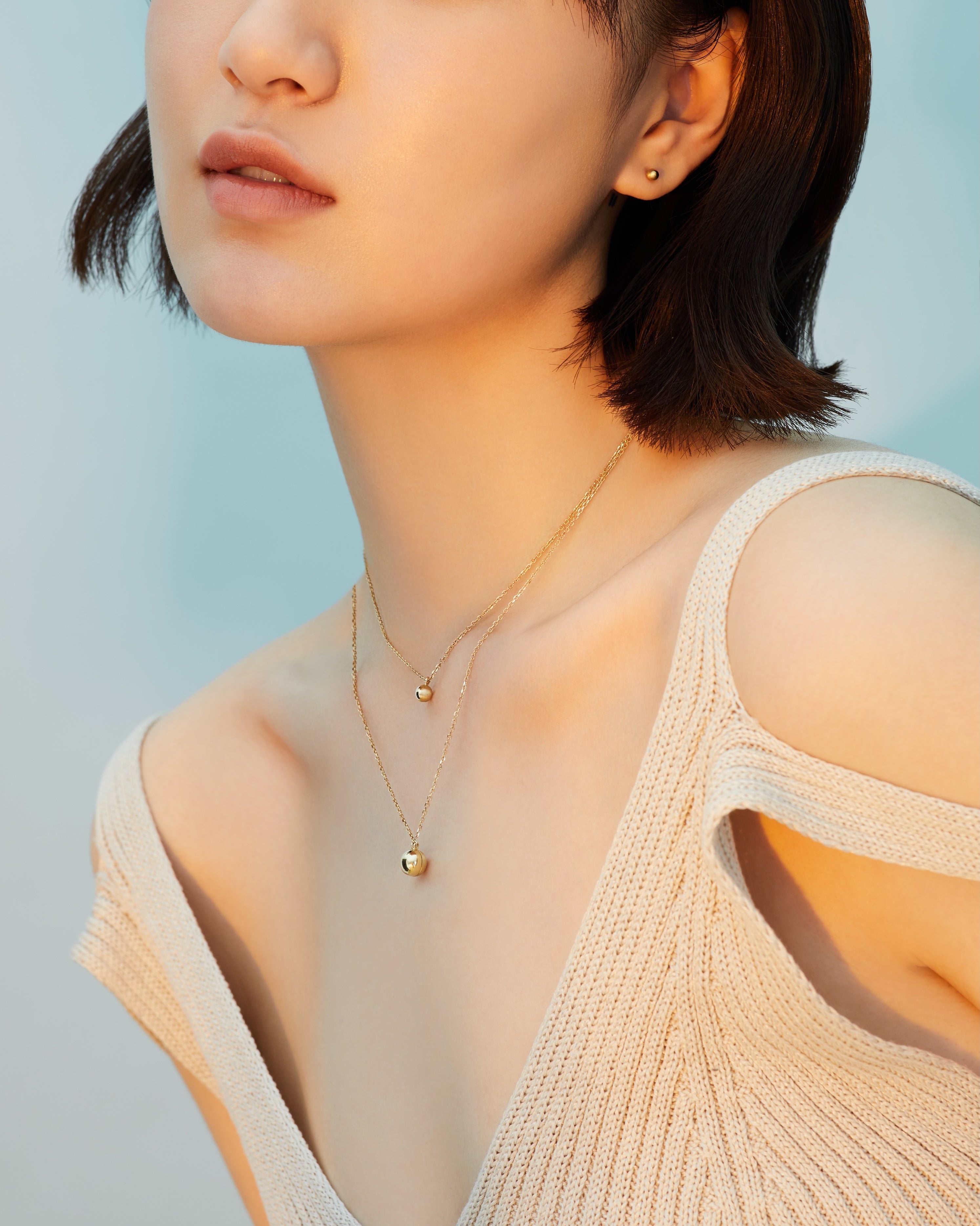 Full Moon Opening Necklace