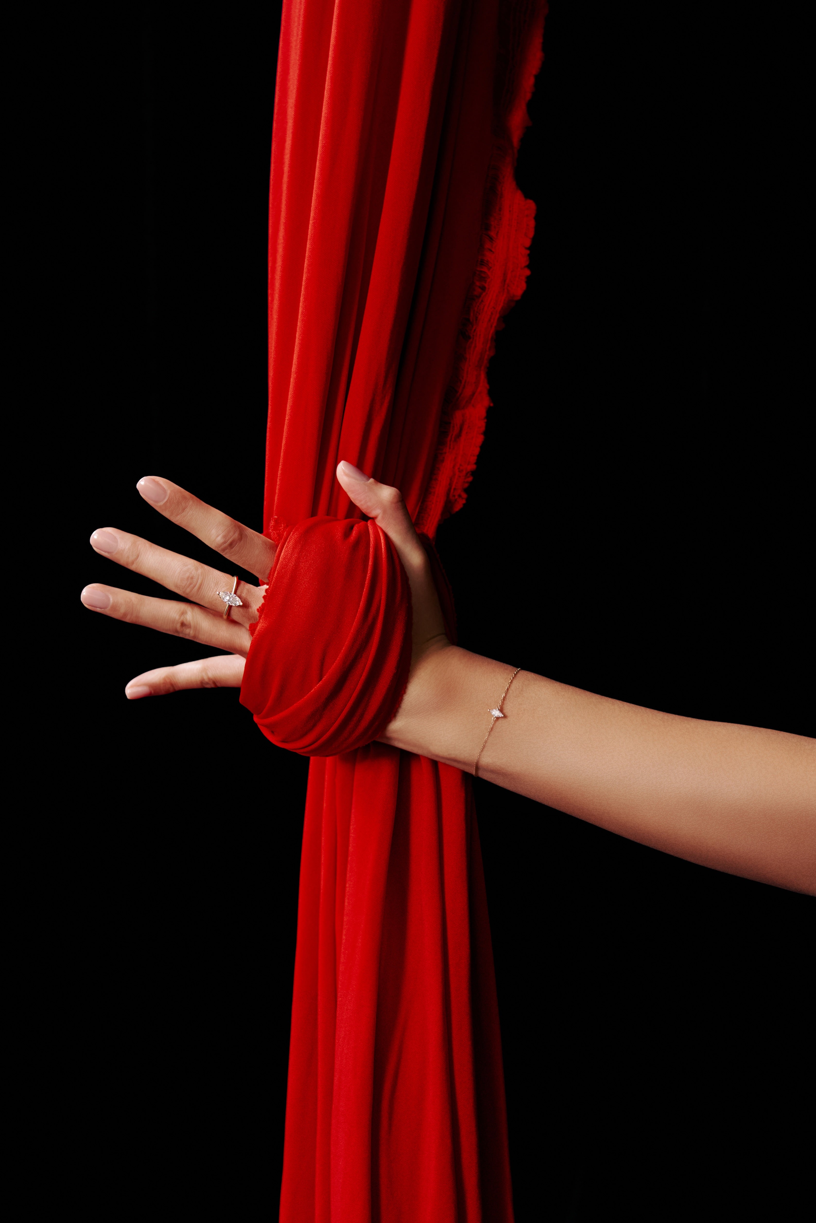 ReSingle®️ Lab Grown Diamond Ring - 18K Solid Gold - YIN Fine Jewelry - Chinese Modern Gold Jewelry