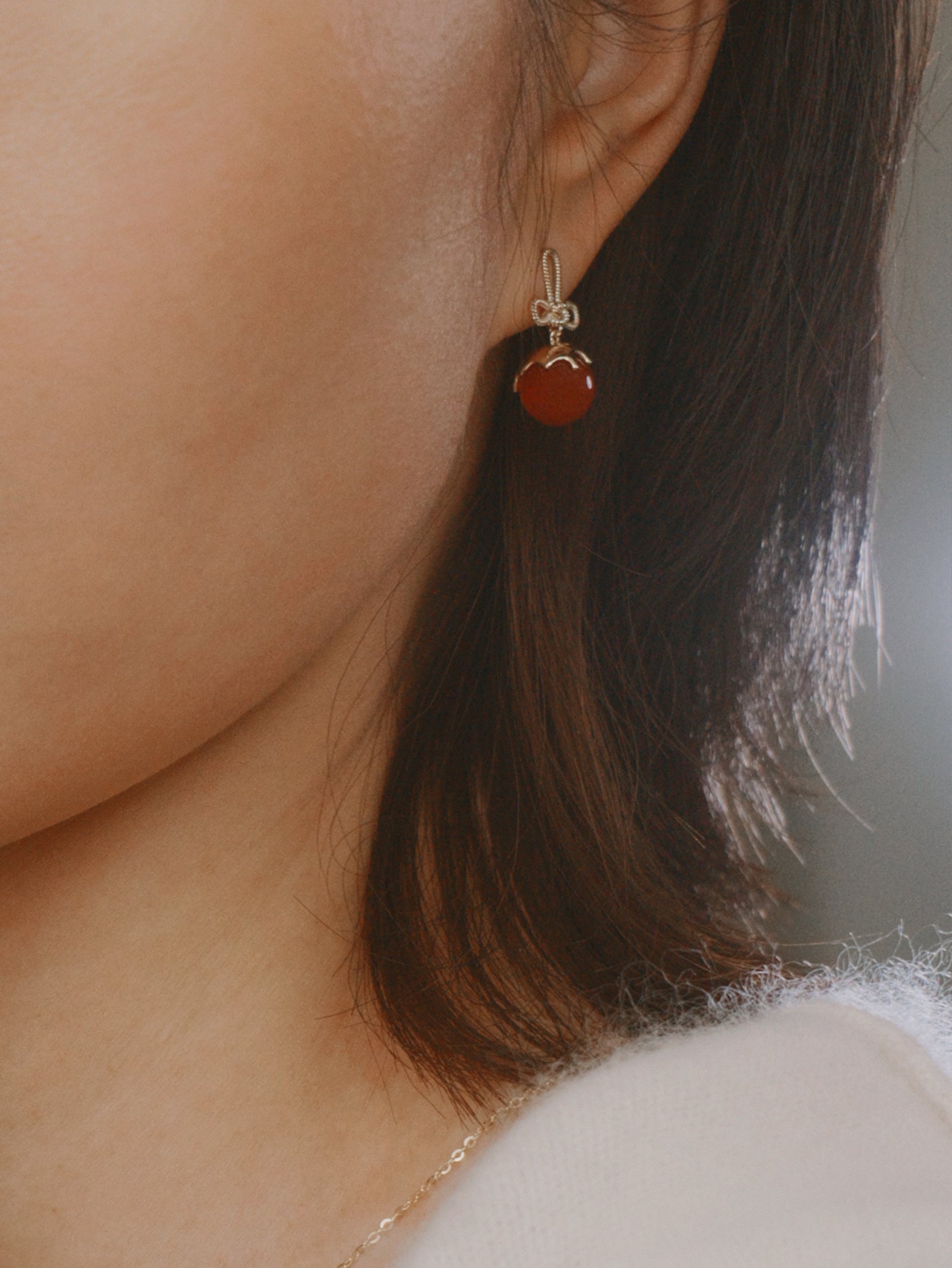 Tanghulu Wan-Knot Earrings