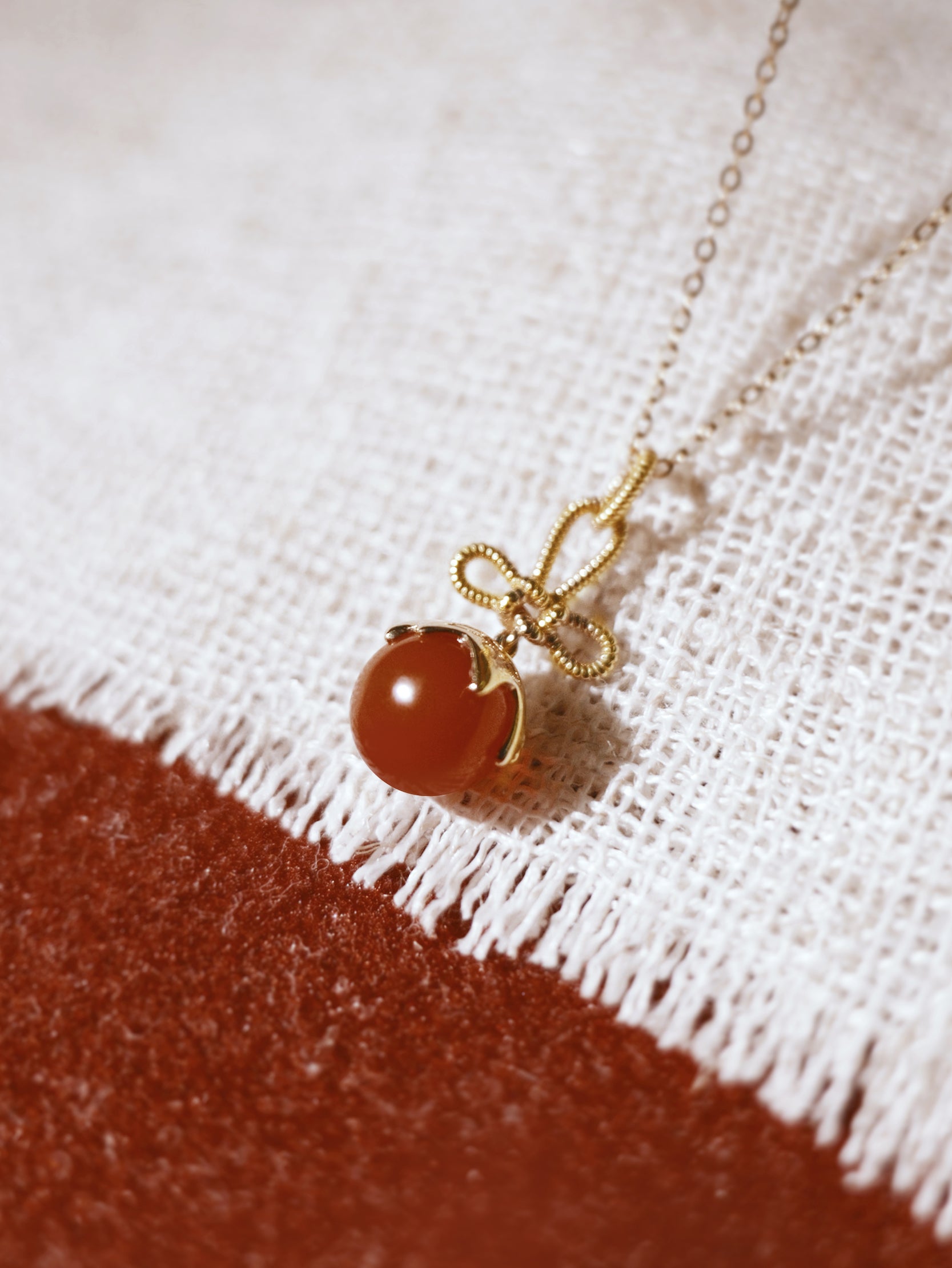 Tanghulu Wan-Knot Pendant Necklace