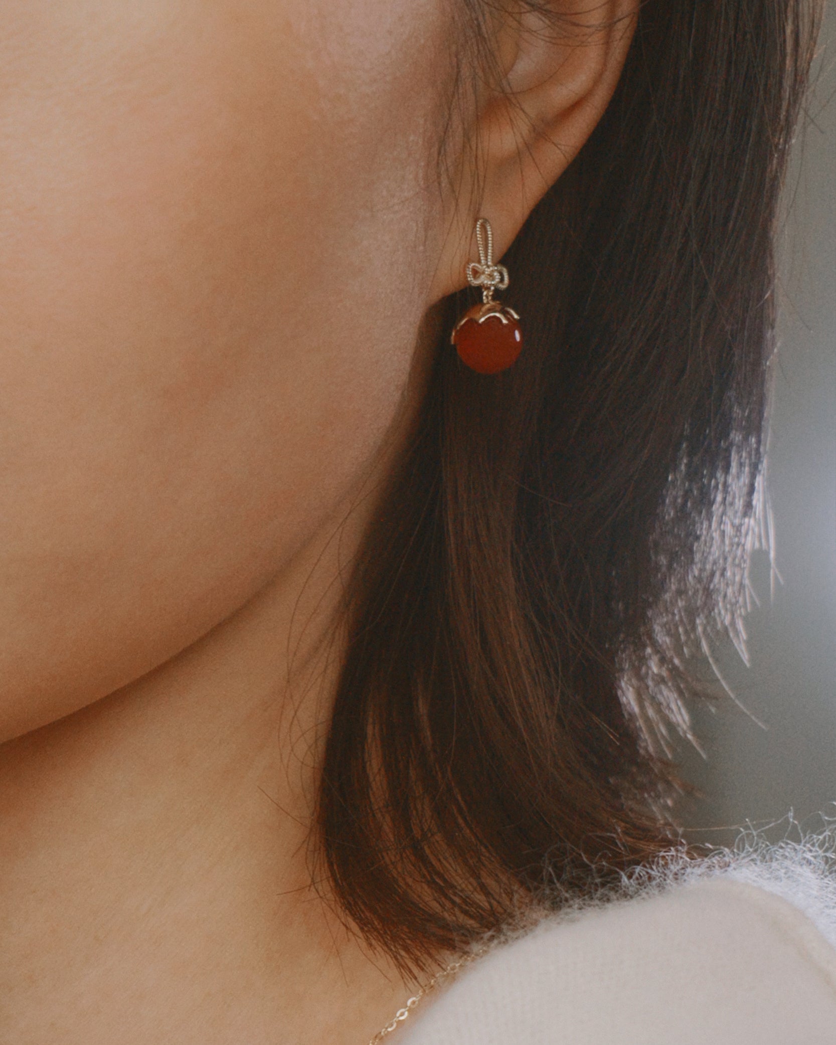 Tanghulu Wan-Knot Earrings