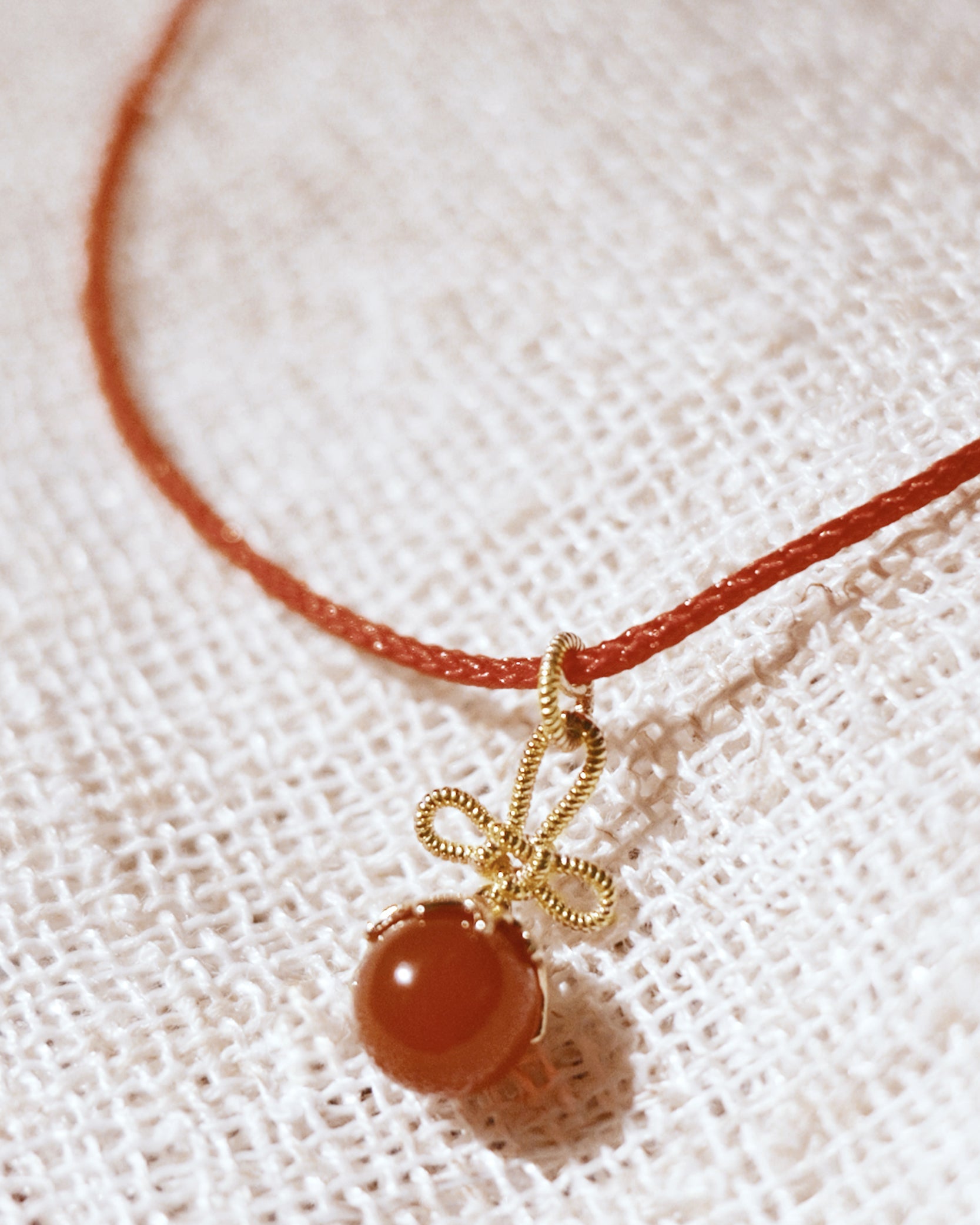 Tanghulu Wan-Knot Red String Bracelet