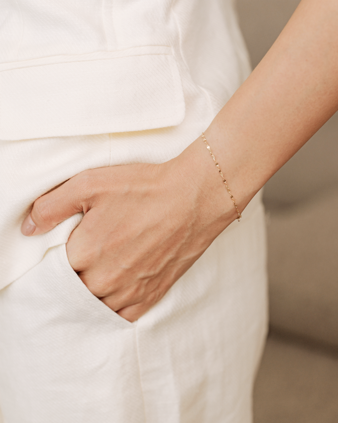 The Essentials Petal Chain Bracelet