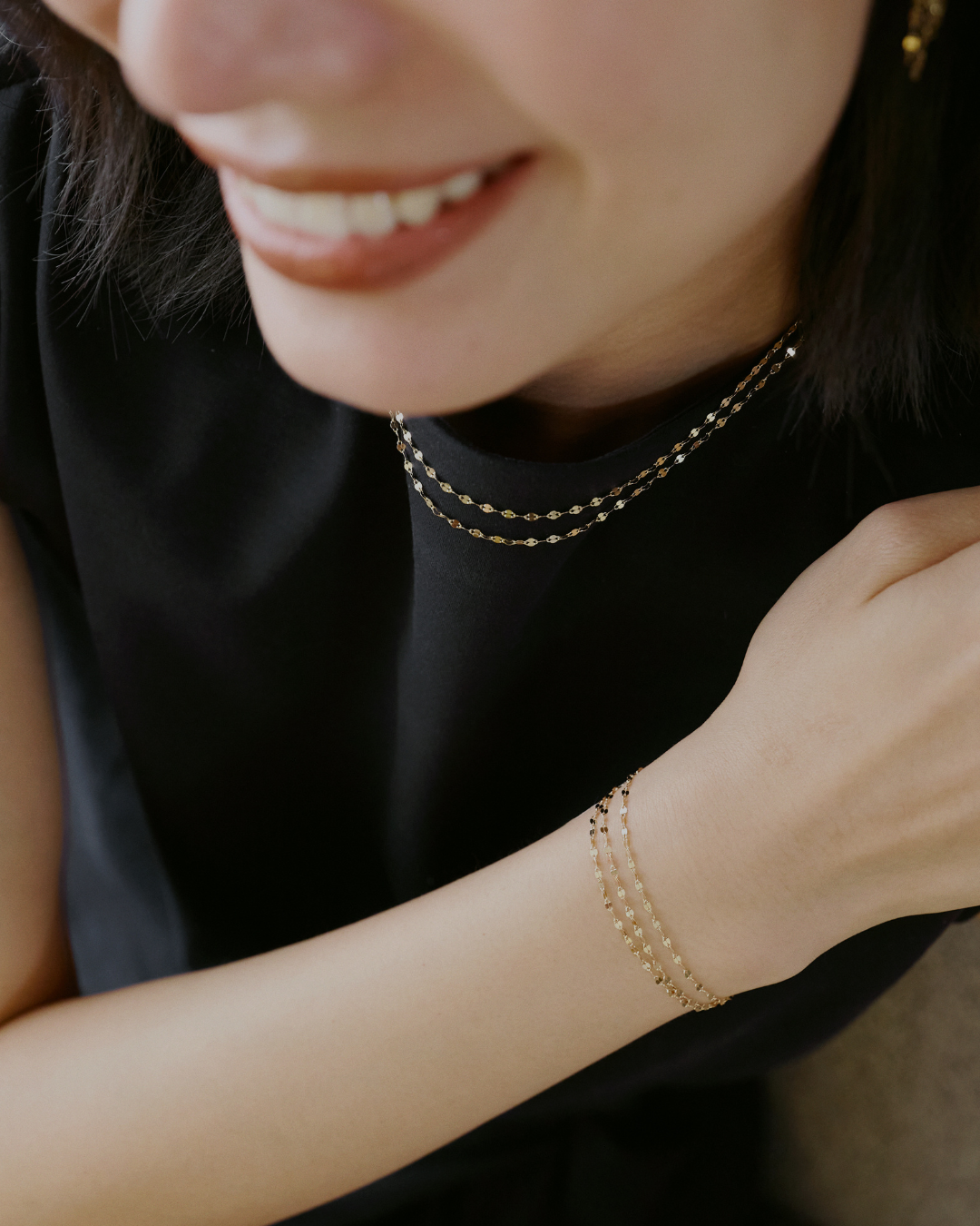 The Essentials Petal Chain Bracelet
