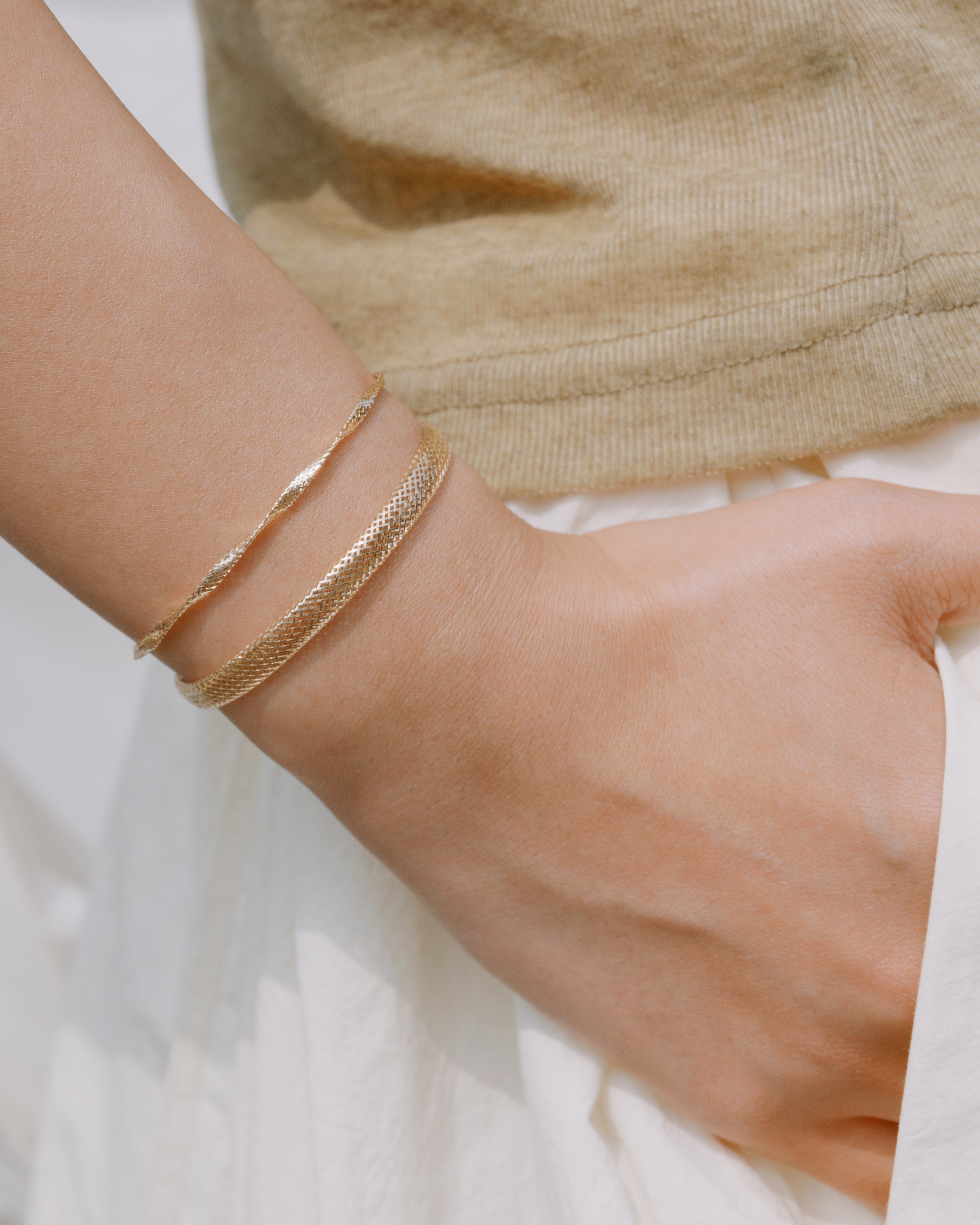 The Essentials Broad Braided Bracelet