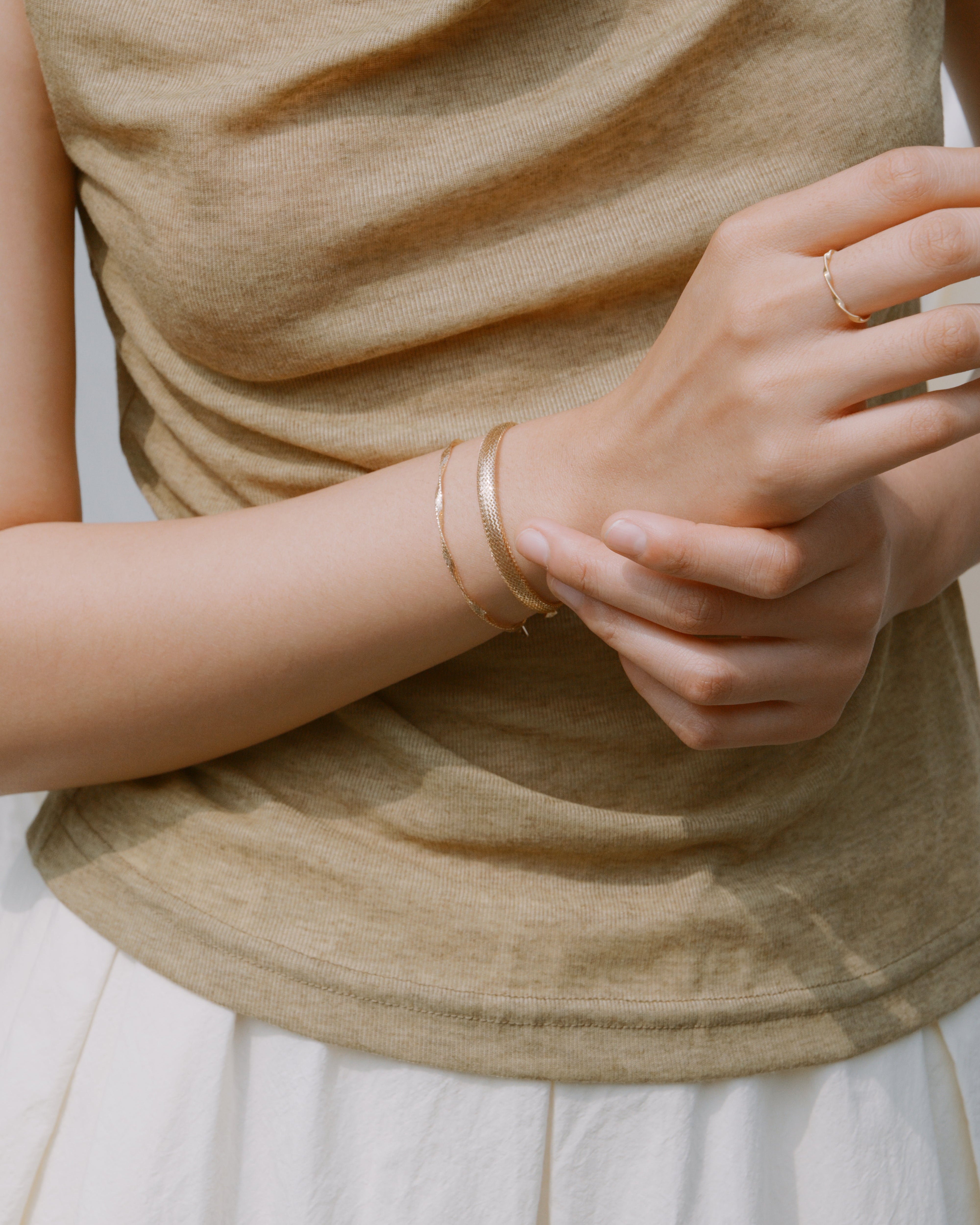 The Essentials Broad Braided Bracelet