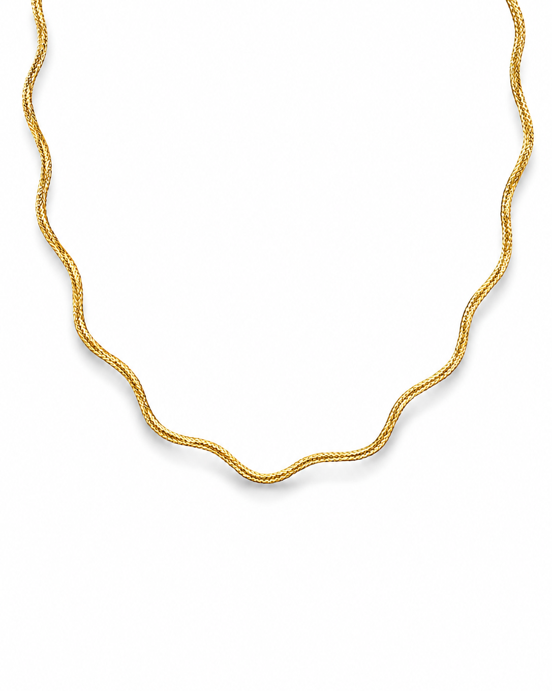 The Essentials Floral Braided Necklace