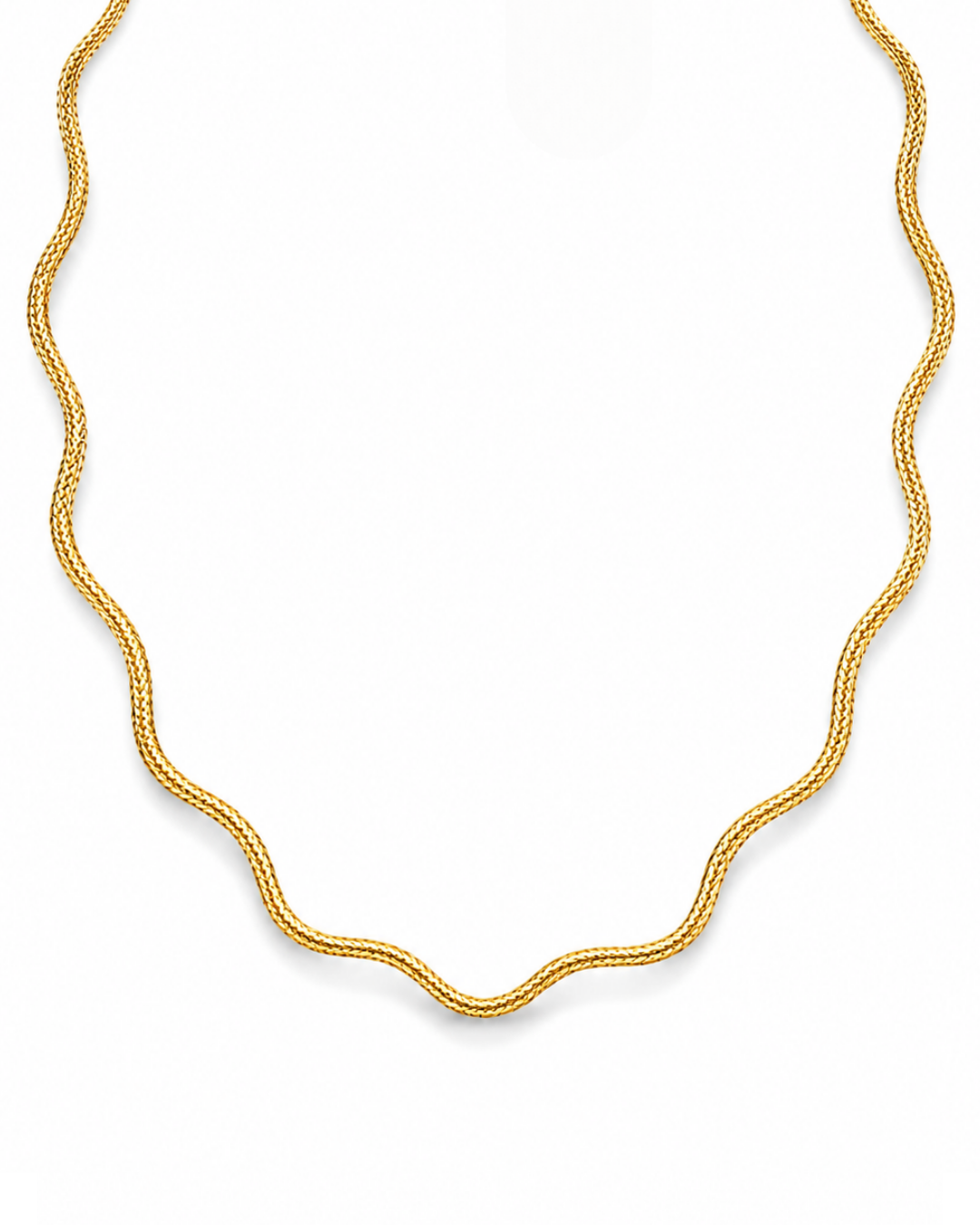 The Essentials Floral Braided Necklace