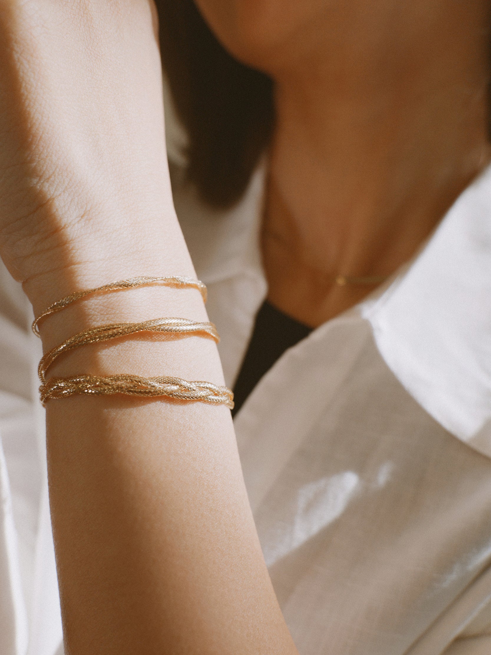 The Essentials Double Twist Soft Bracelet