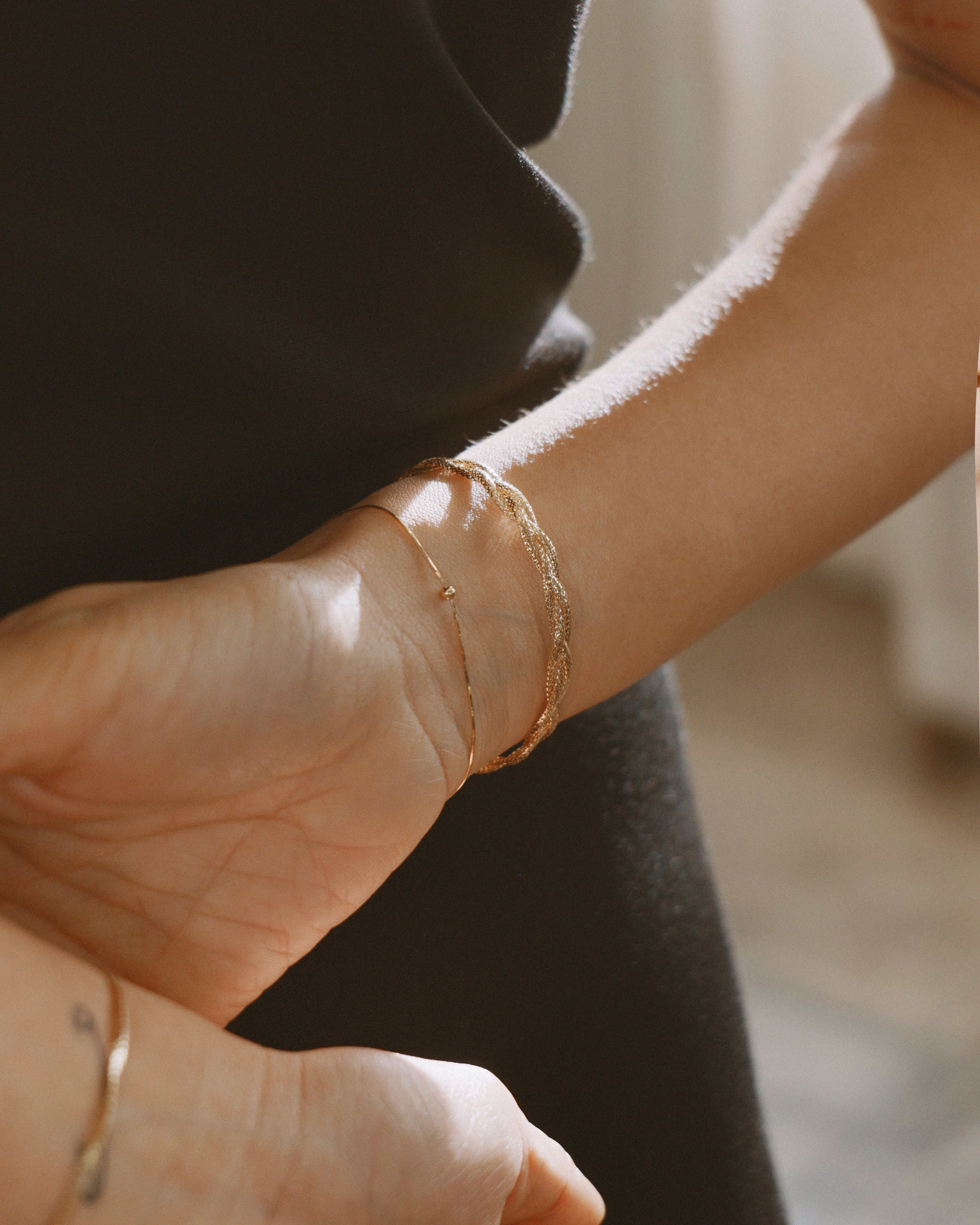 The Essentials Triple Twist Braided Bracelet