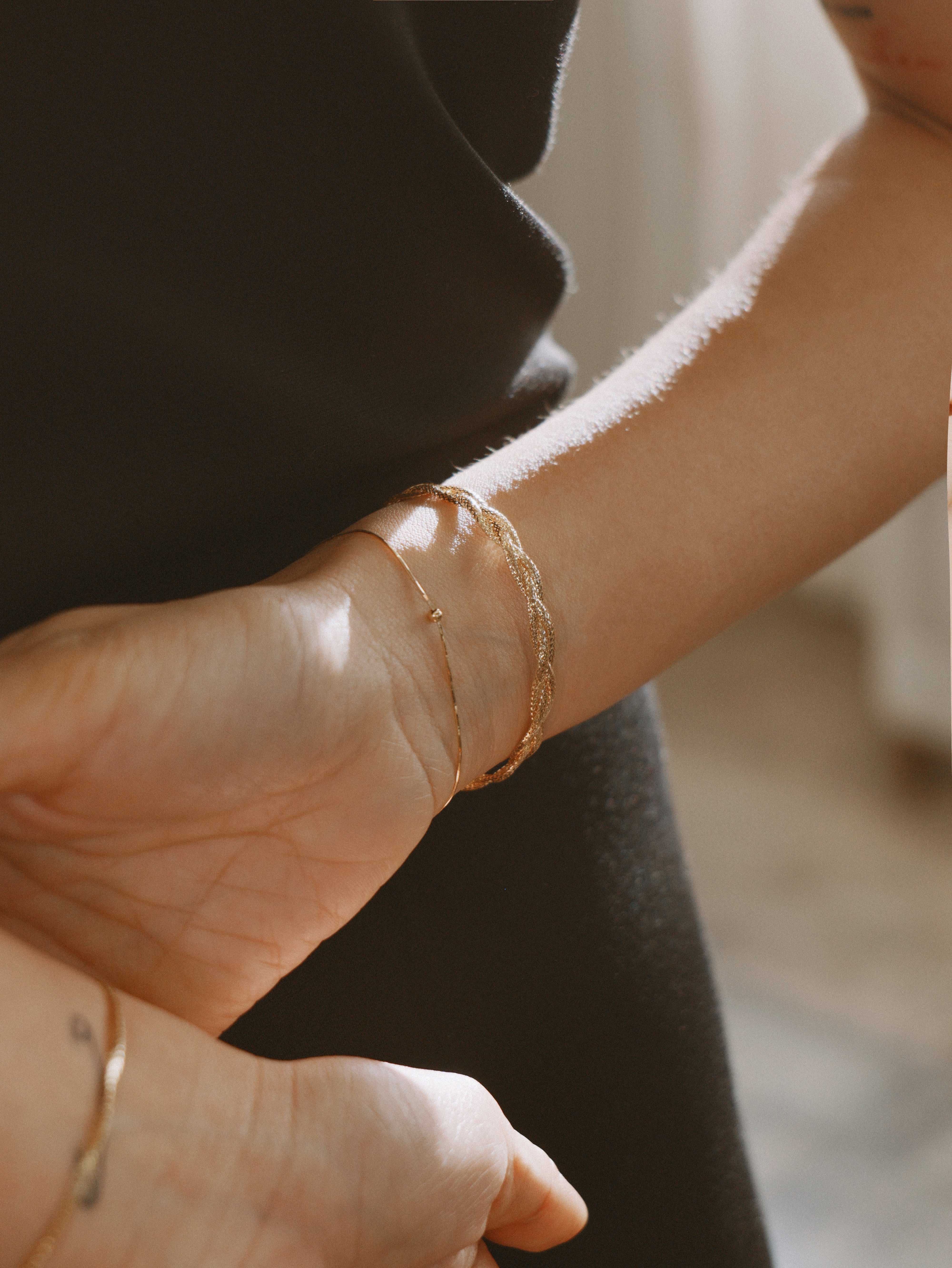 The Essentials Triple Twist Soft Bracelet