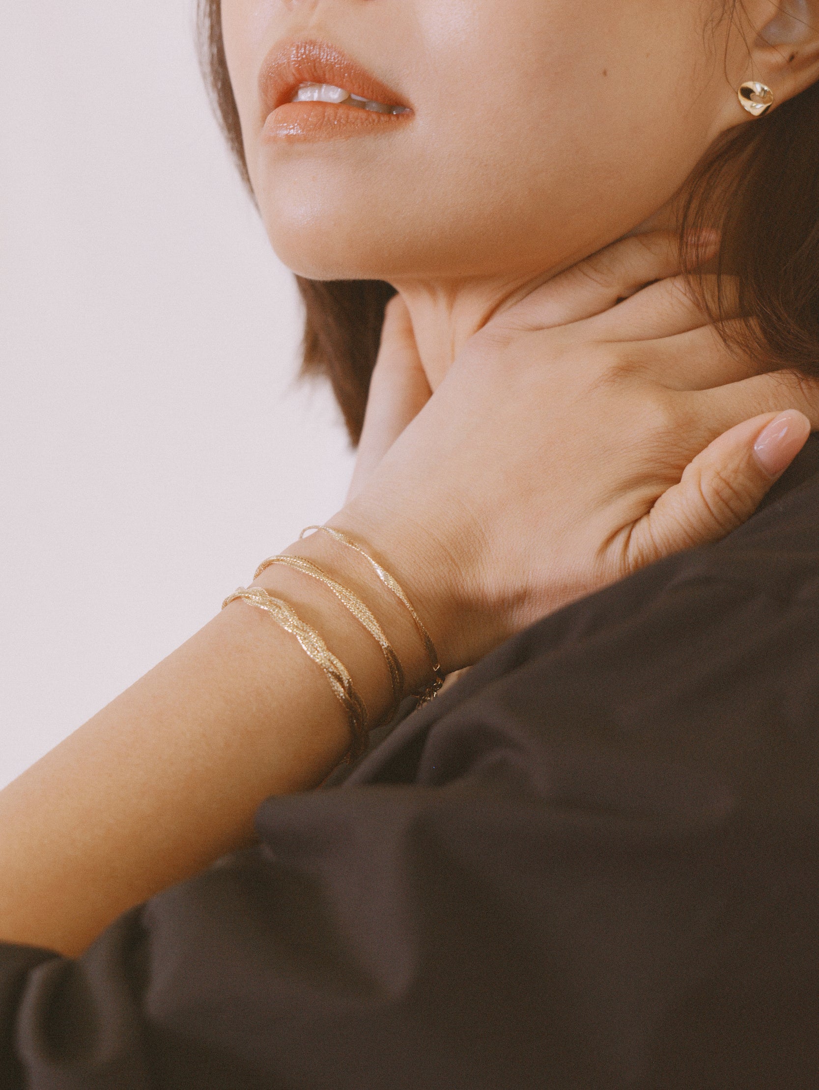 The Essentials Triple Twist Soft Bracelet