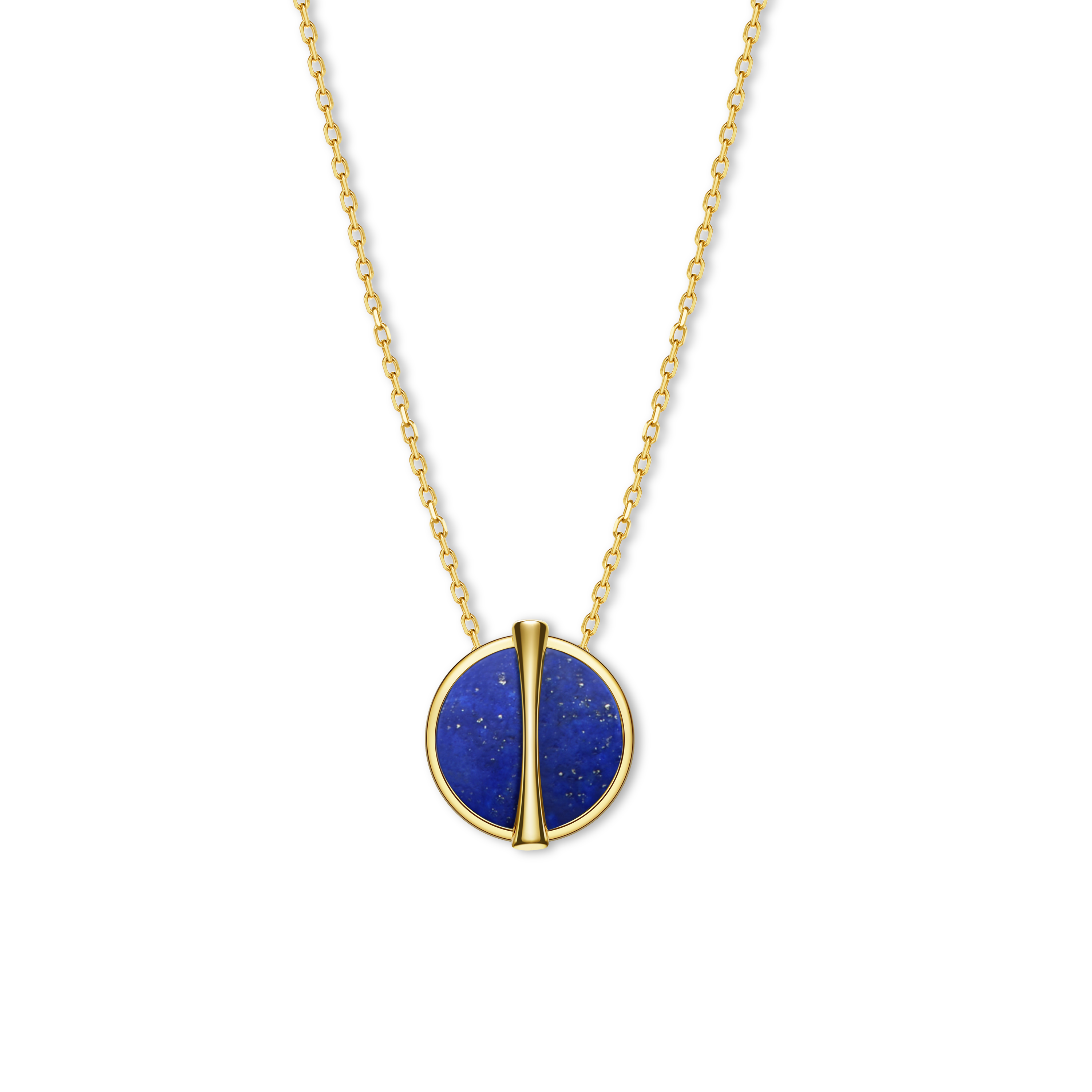 The Golden Ratio Necklace - Lapis