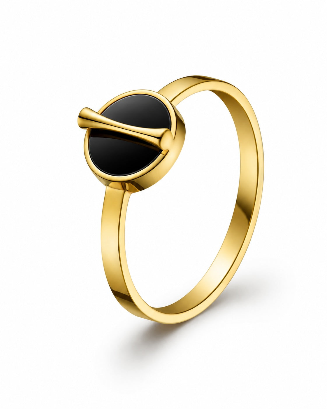 The Golden Ratio Ring - Carnelian