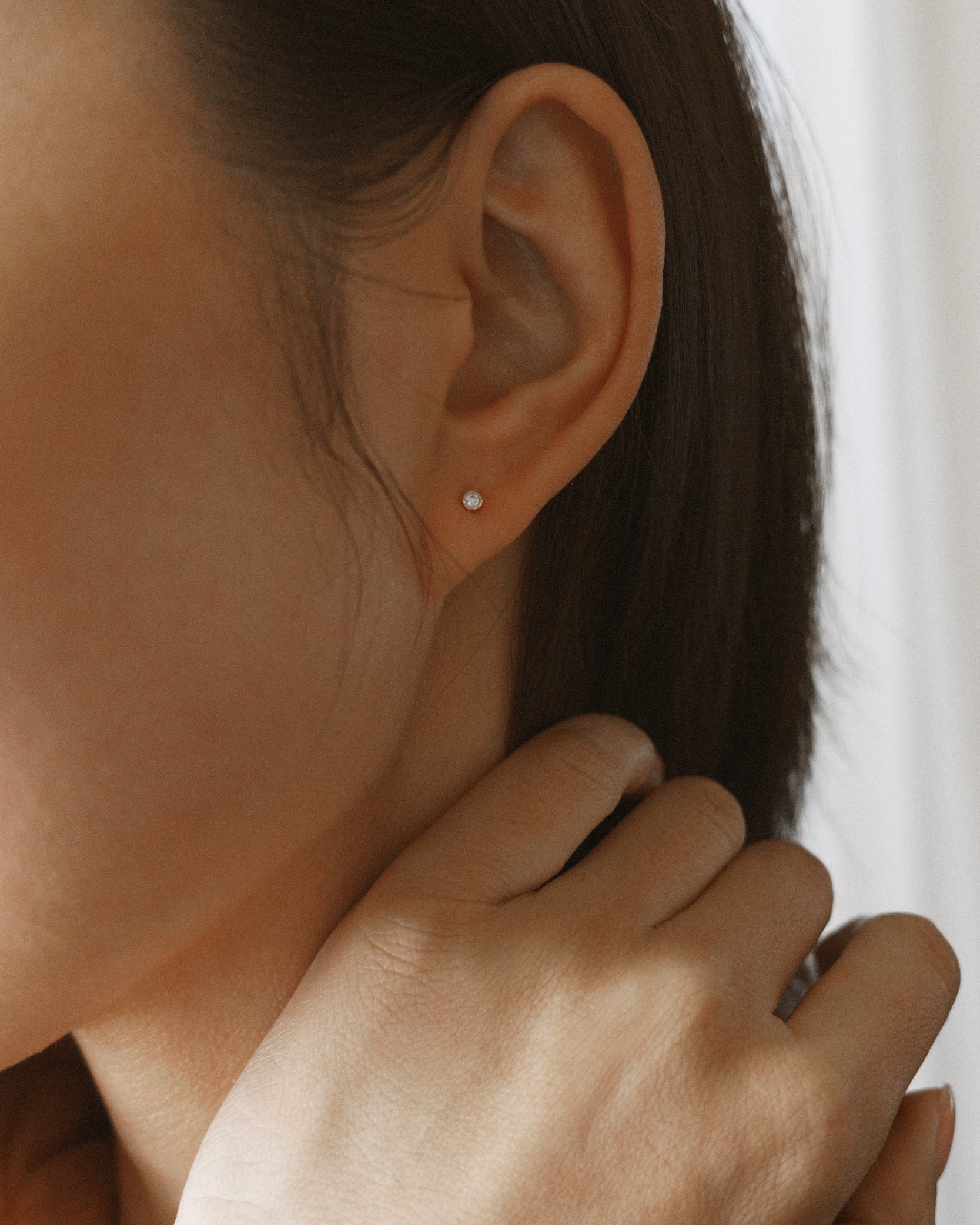 The Hulu Green Jade Drop Gourd Earrings