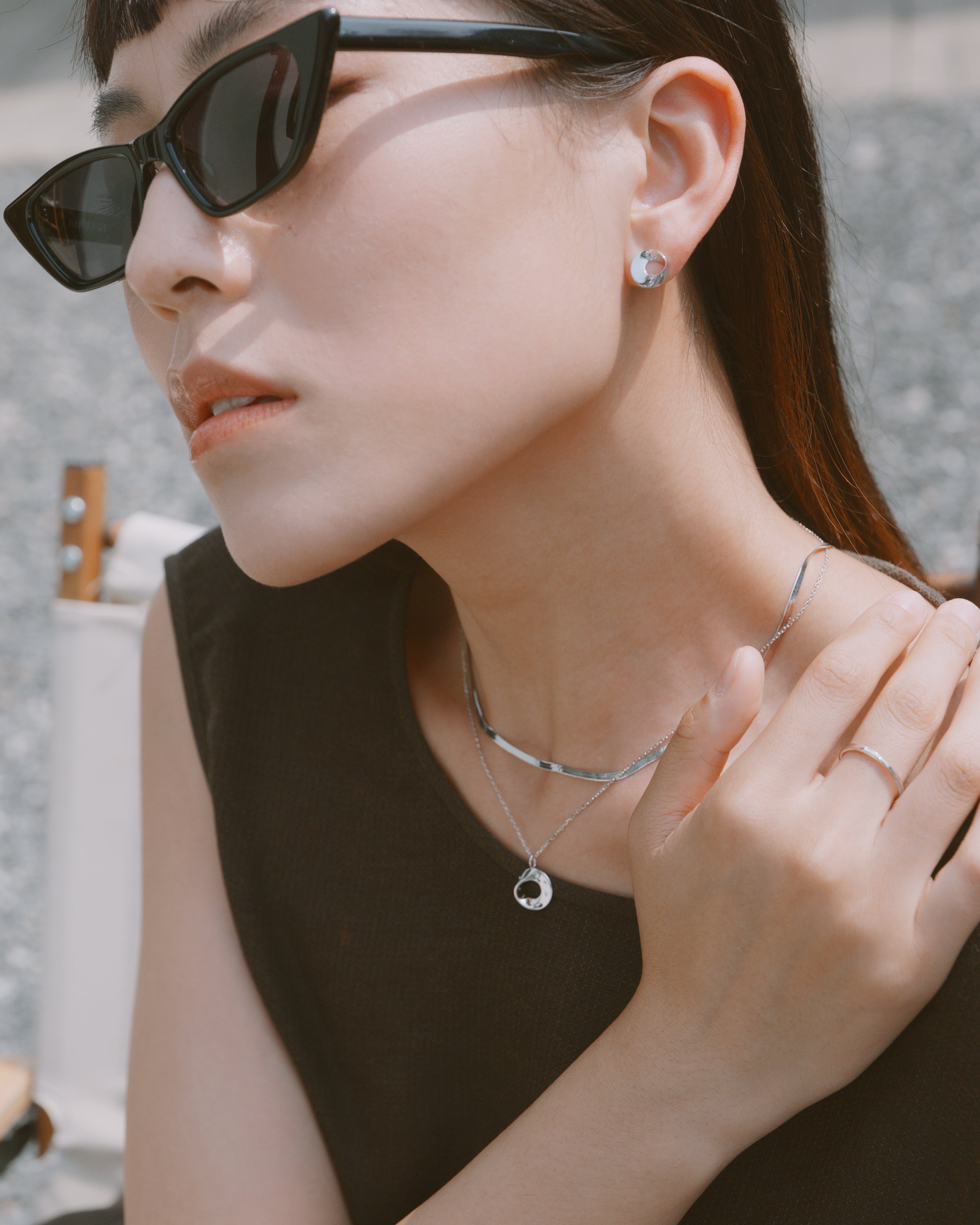 The Möbius Stardust Necklace - Sterling Silver