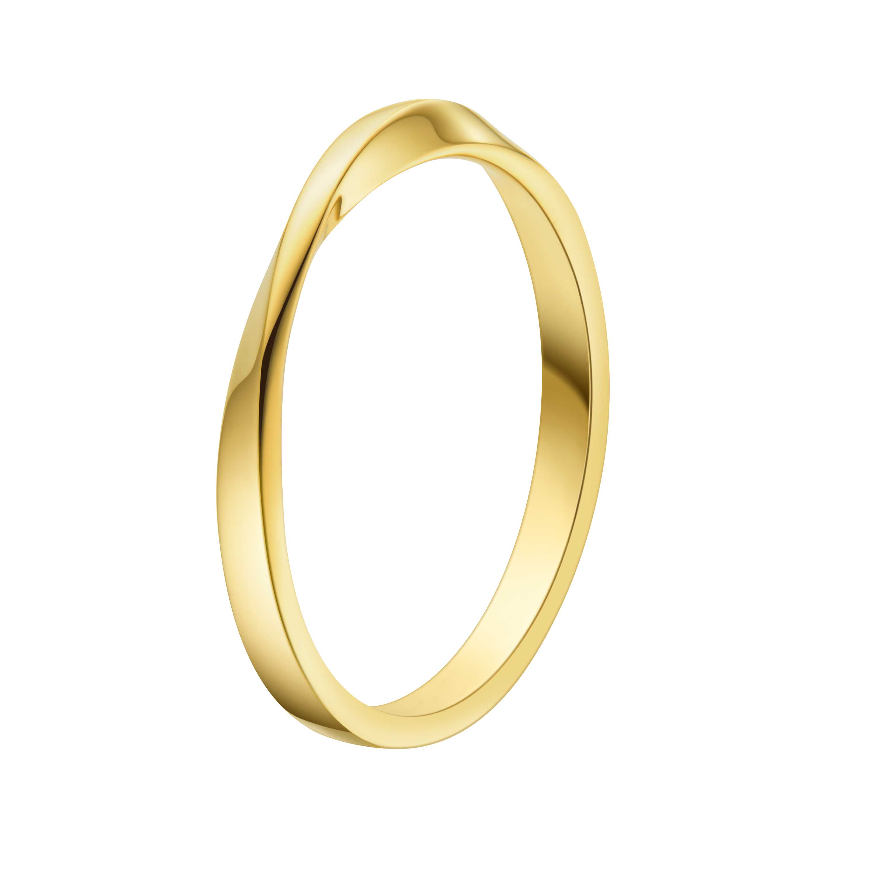 The Möbius Strip Ring - 18K Solid Gold - YIN Fine Jewelry - Chinese Modern Gold Jewelry