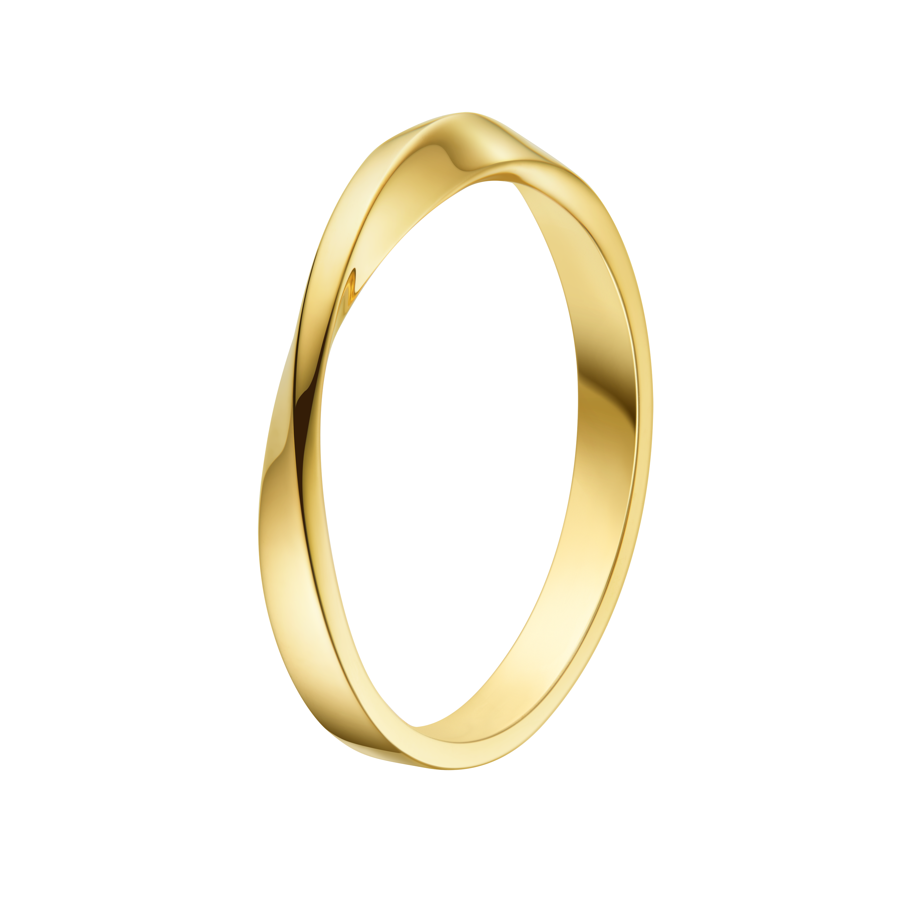 The Möbius Strip Ring - 18K Solid Gold - YIN Fine Jewelry - Chinese Modern Gold Jewelry