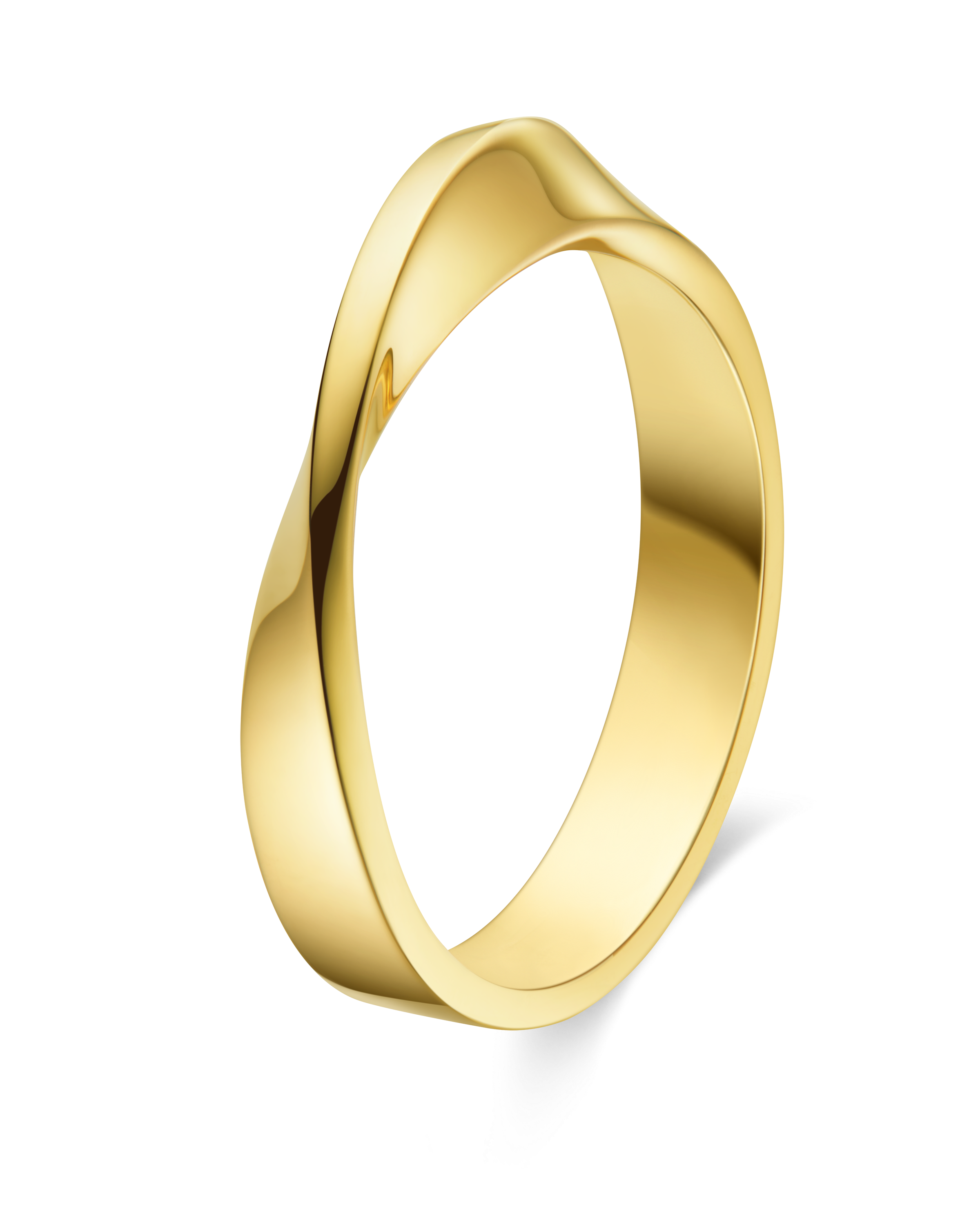 The Möbius Strip Ring - 18K Solid Gold - YIN Fine Jewelry - Chinese Modern Gold Jewelry