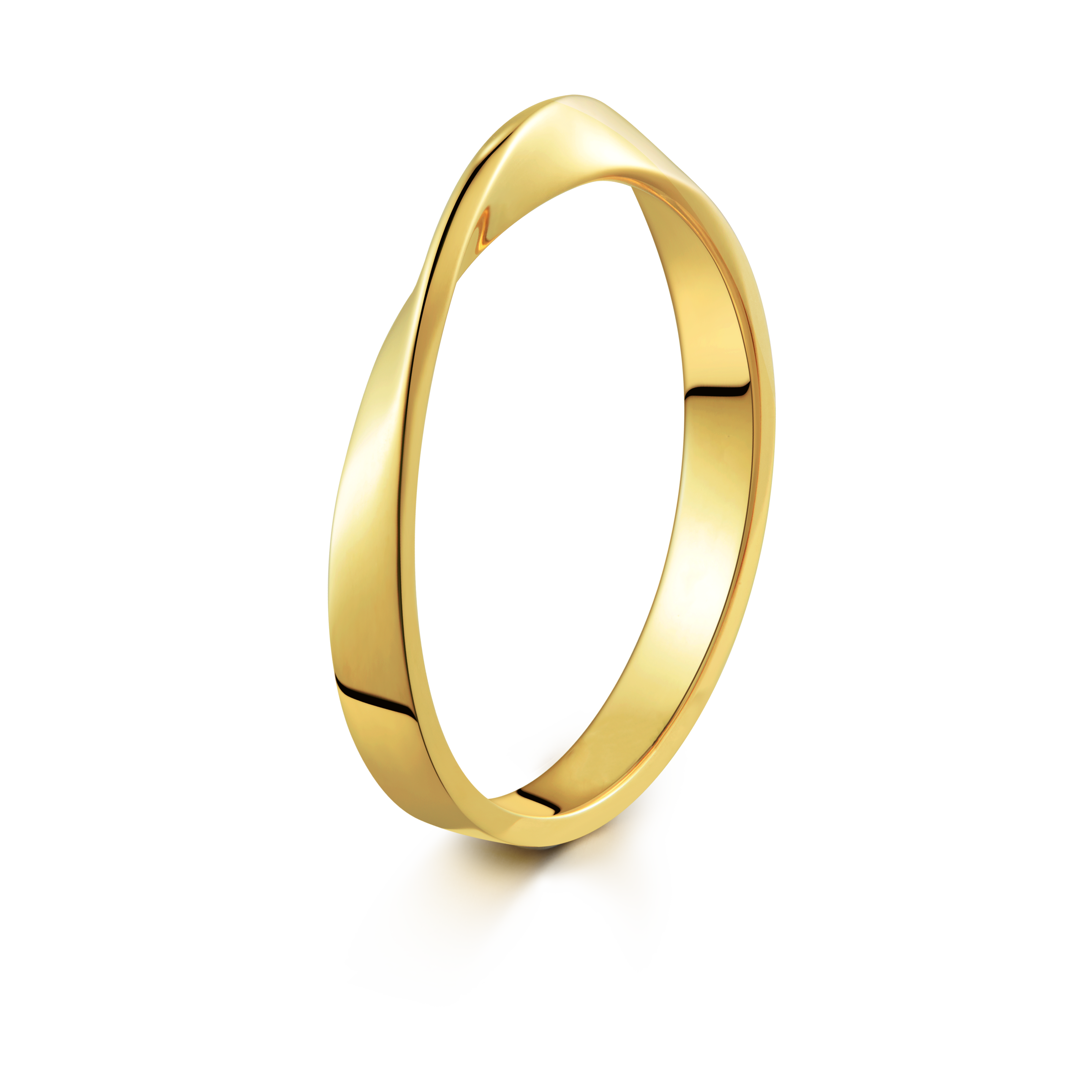 The Möbius Strip Ring - 18K Solid Gold - YIN Fine Jewelry - Chinese Modern Gold Jewelry