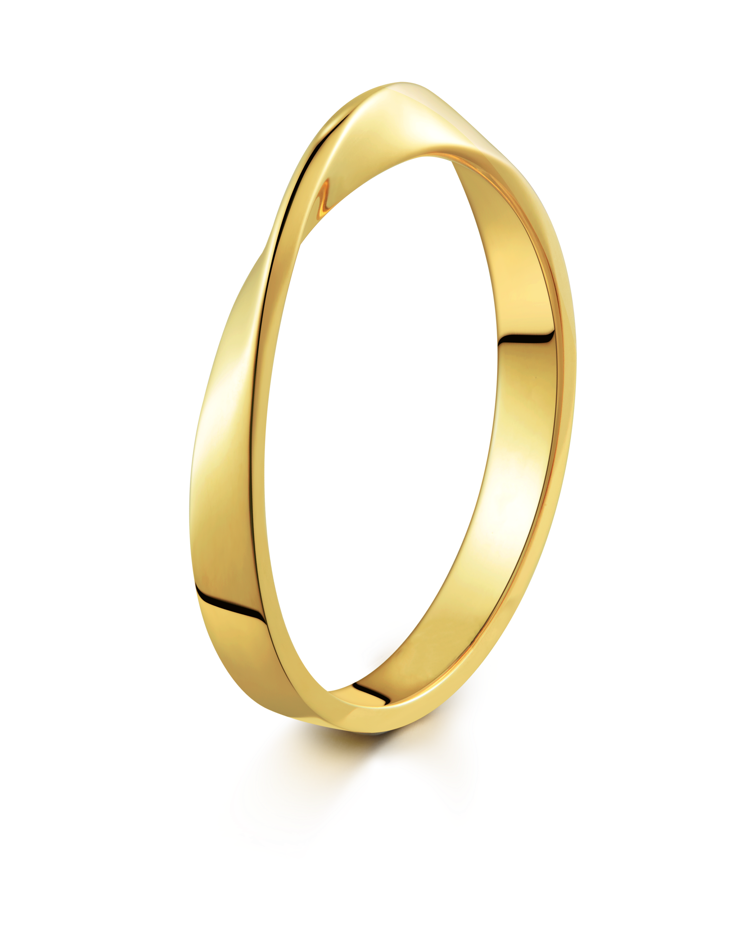 The Möbius Strip Ring - 18K Solid Gold - YIN Fine Jewelry - Chinese Modern Gold Jewelry