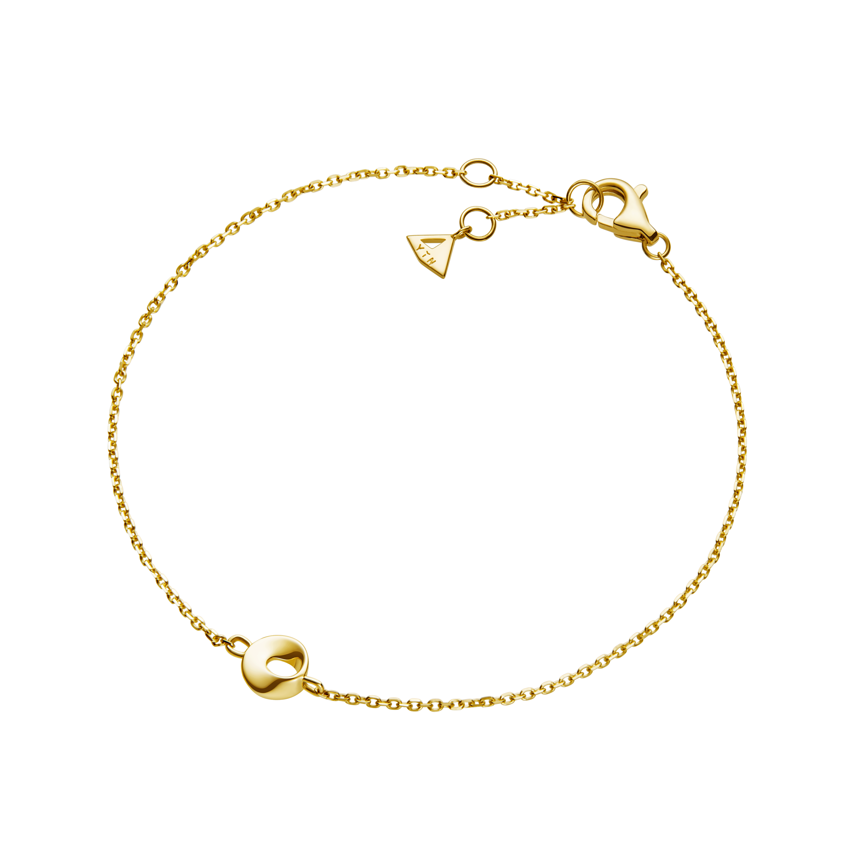 The Möbius Chain Bracelet - 18K Solid Gold - YIN Fine Jewelry - Chinese Modern Gold Jewelry