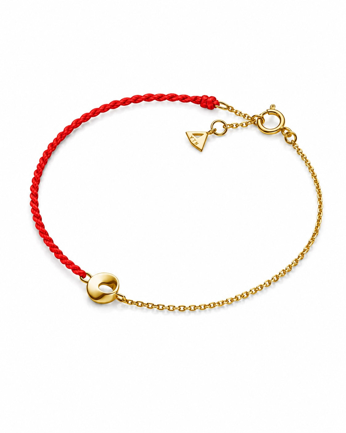 The Möbius Half String Half Chain Bracelet