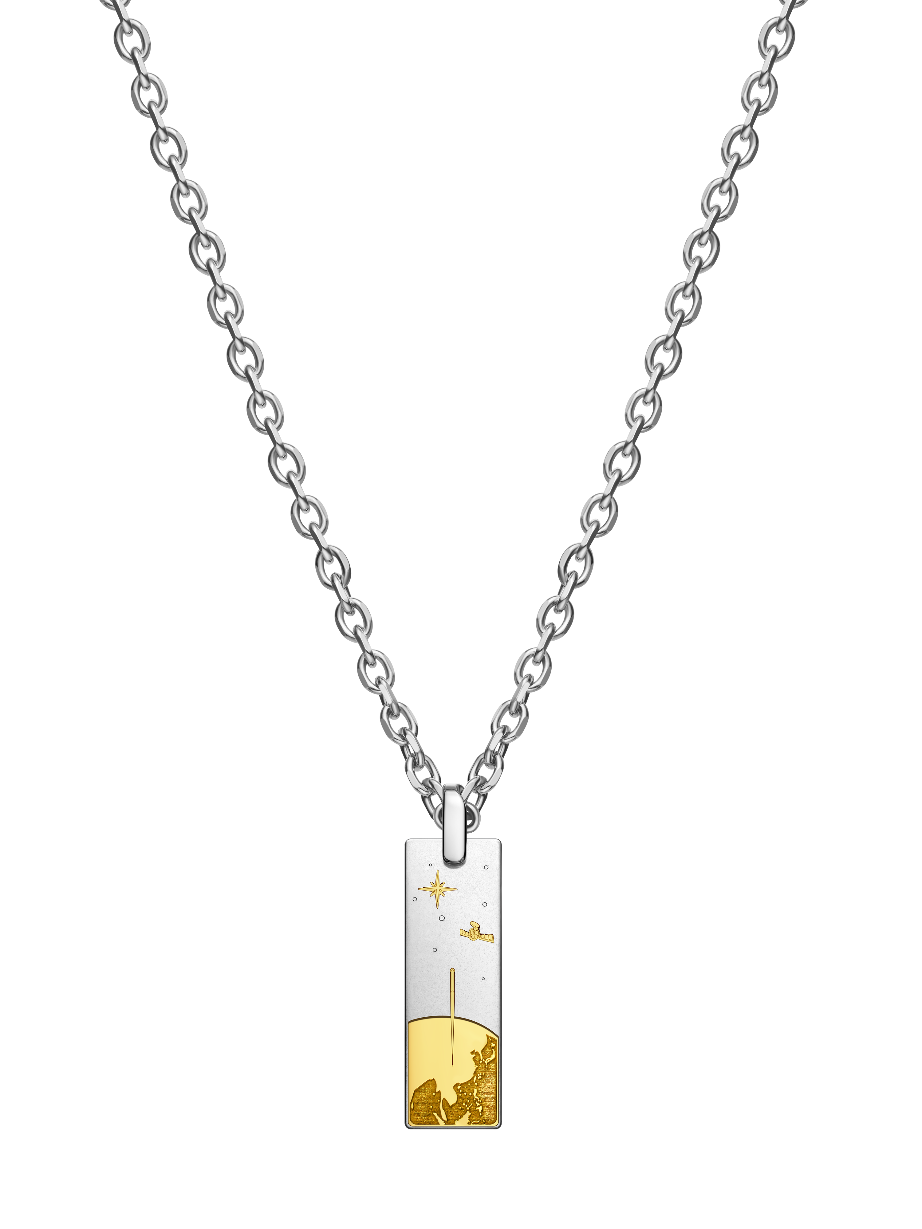 The Rocket Romance - Rocket Fragment Necklace