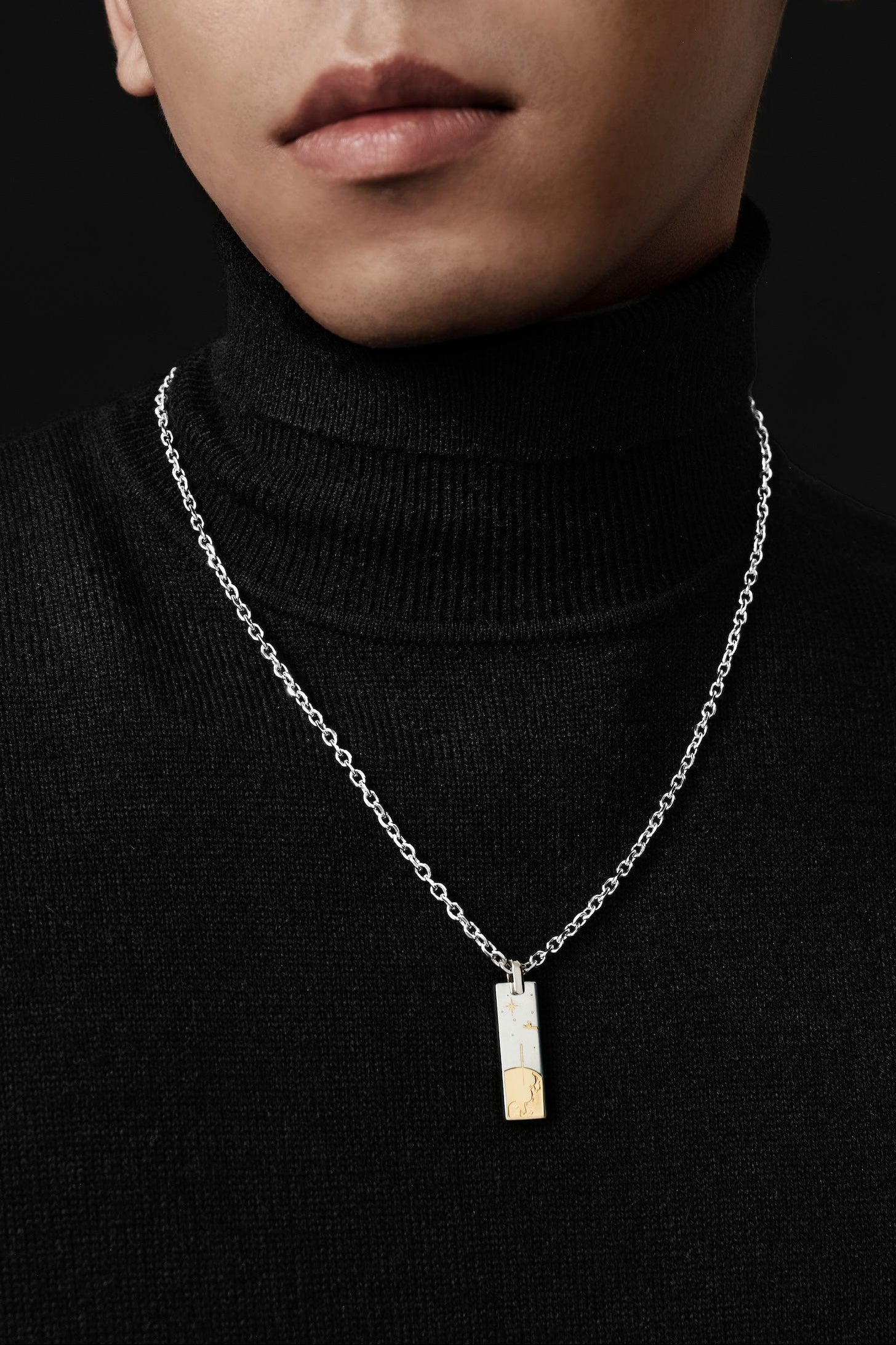 The Rocket Romance - Rocket Fragment Necklace2