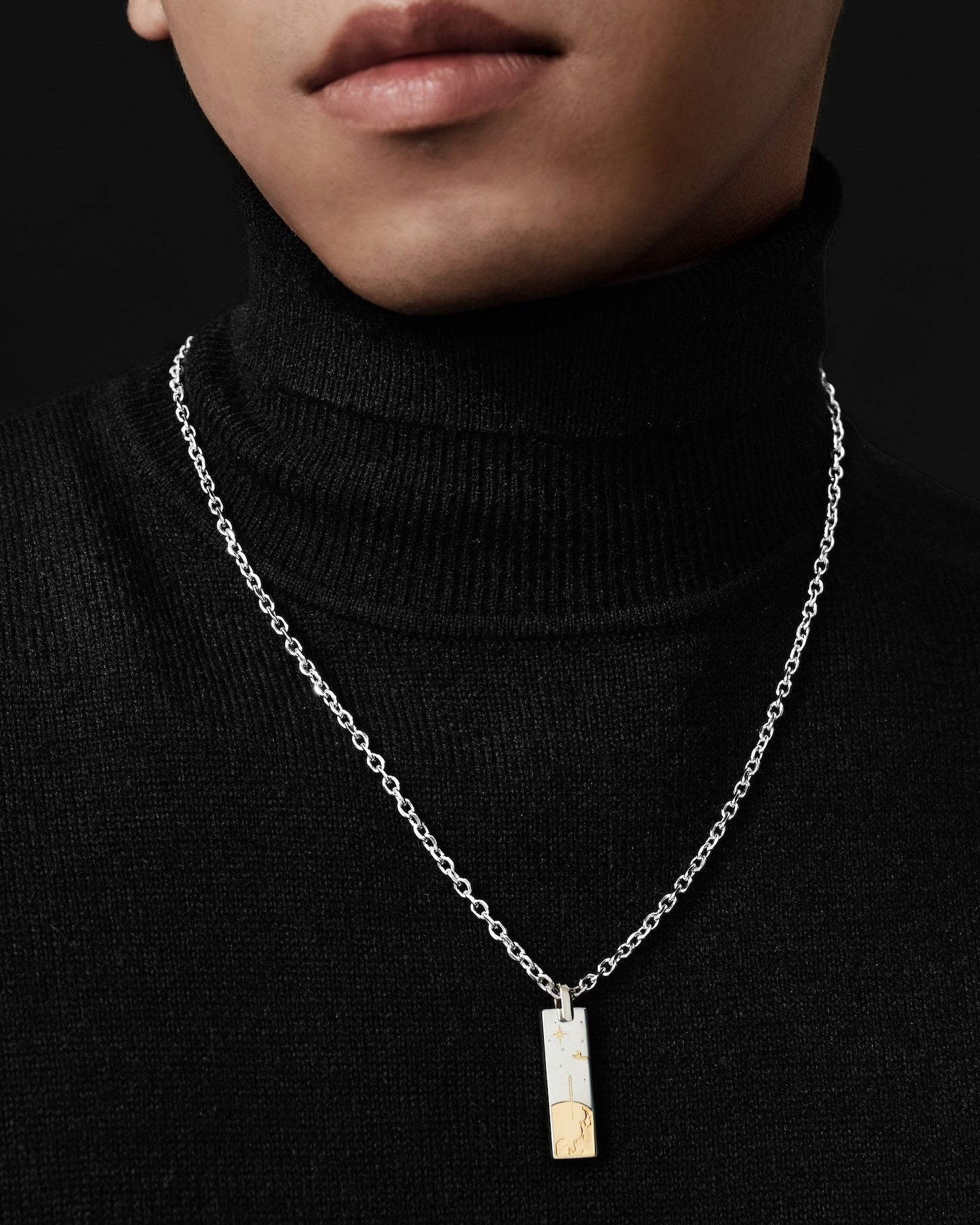 The Rocket Romance - Rocket Fragment Necklace2