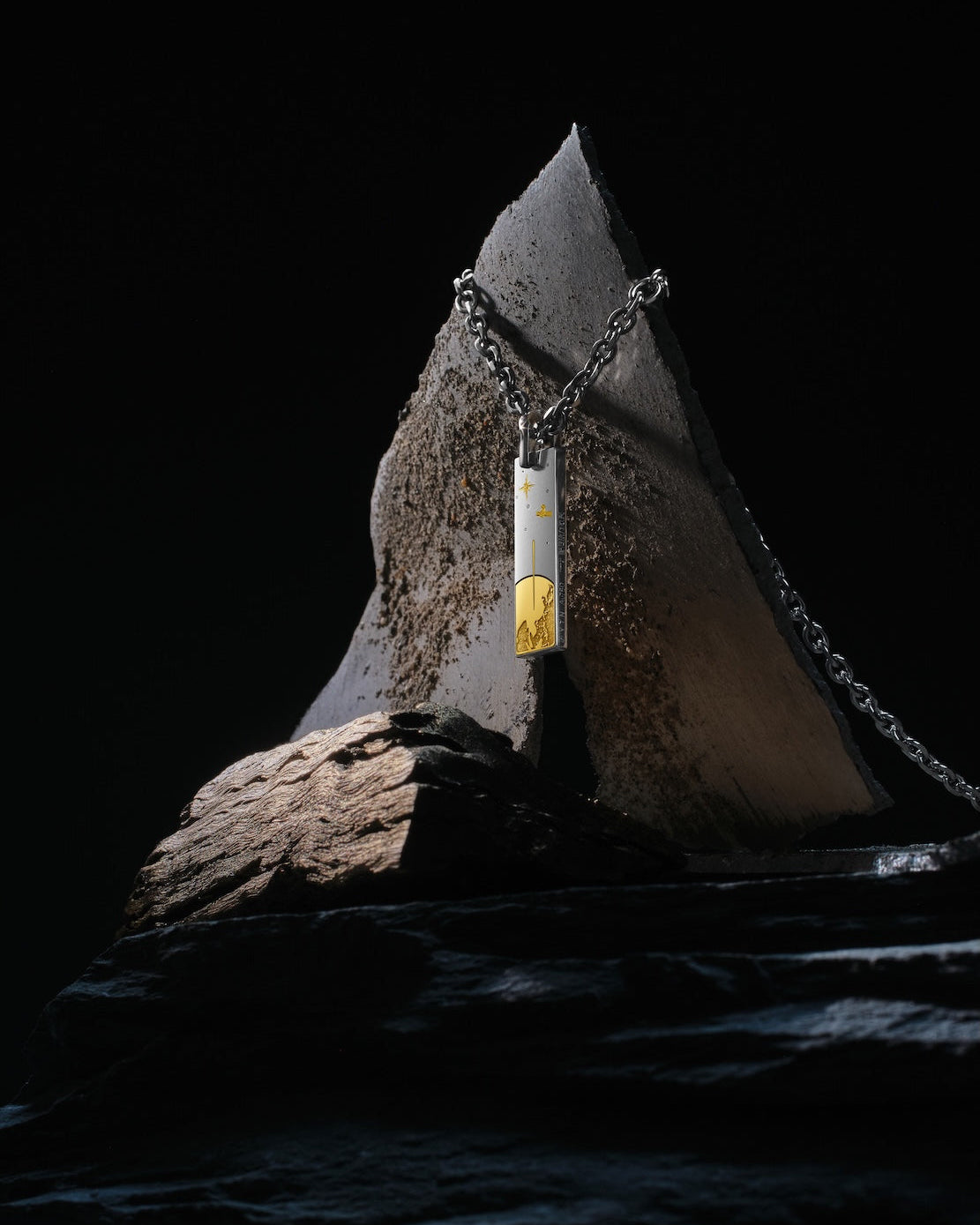 The Rocket Romance - Rocket Fragment Necklace