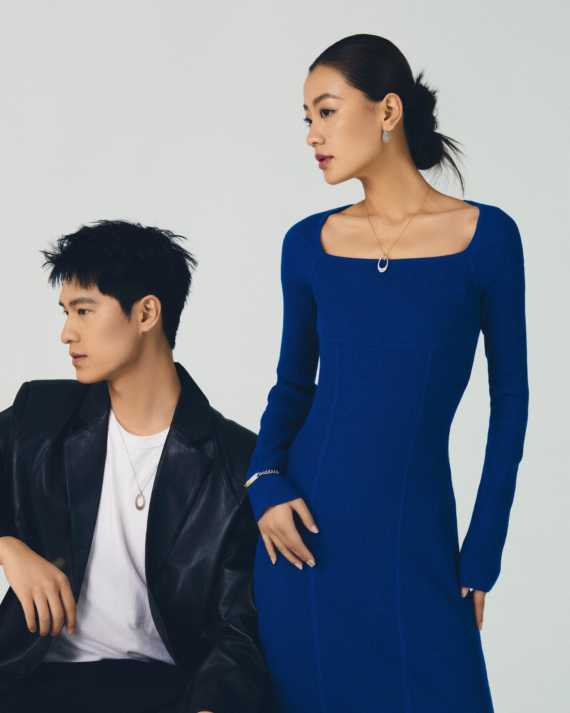 The Rocket Romance - The Pale Blue Dot Earrings