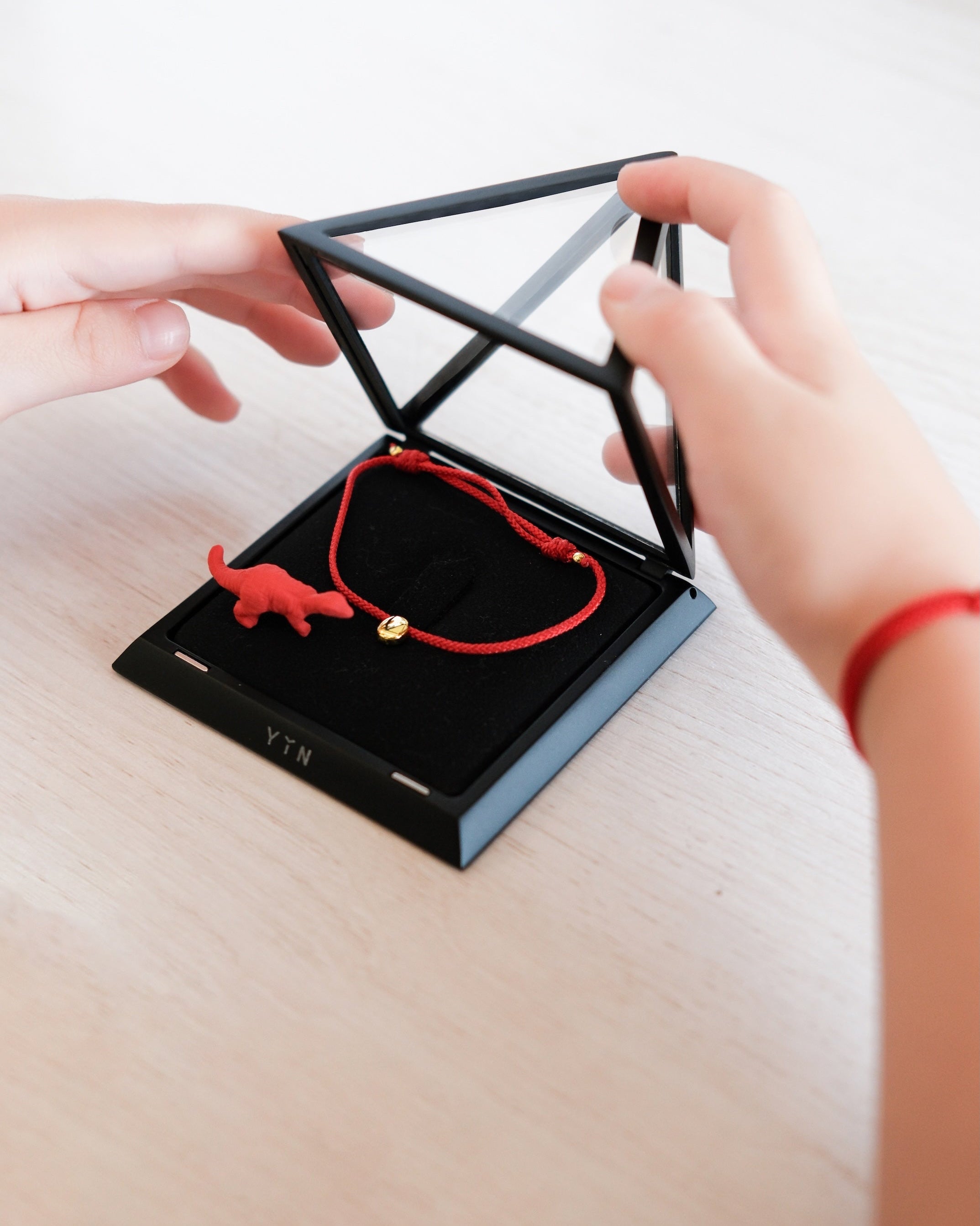 The Seed Adjustable Red Cord Baby Bracelet 3