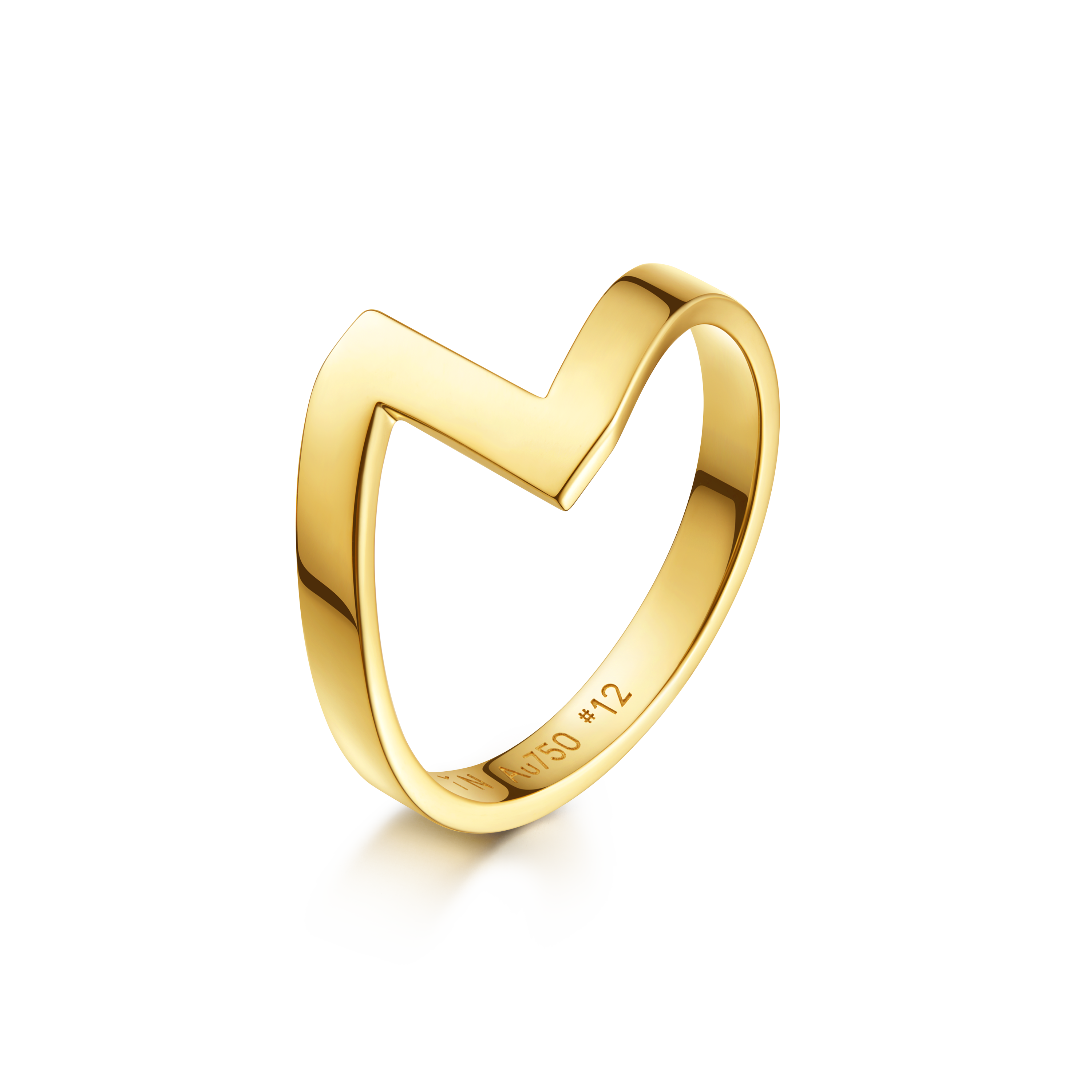 The Taiji Ring - yinyang - 18K Solid Gold - YIN Fine Jewelry - Chinese Modern Gold Jewelry