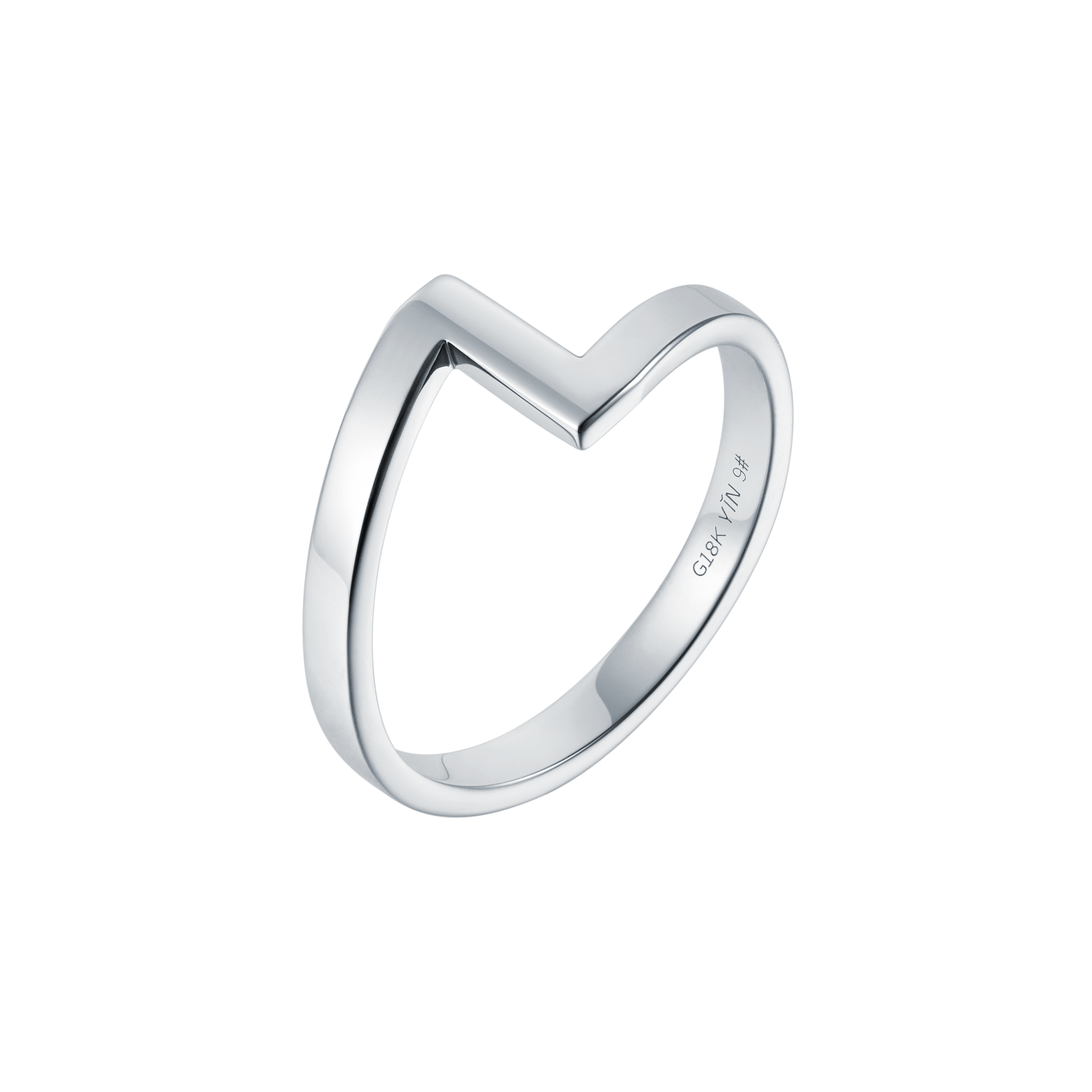 The Taiji Ring - yinyang - 18K Solid Gold - YIN Fine Jewelry - Chinese Modern Gold Jewelry