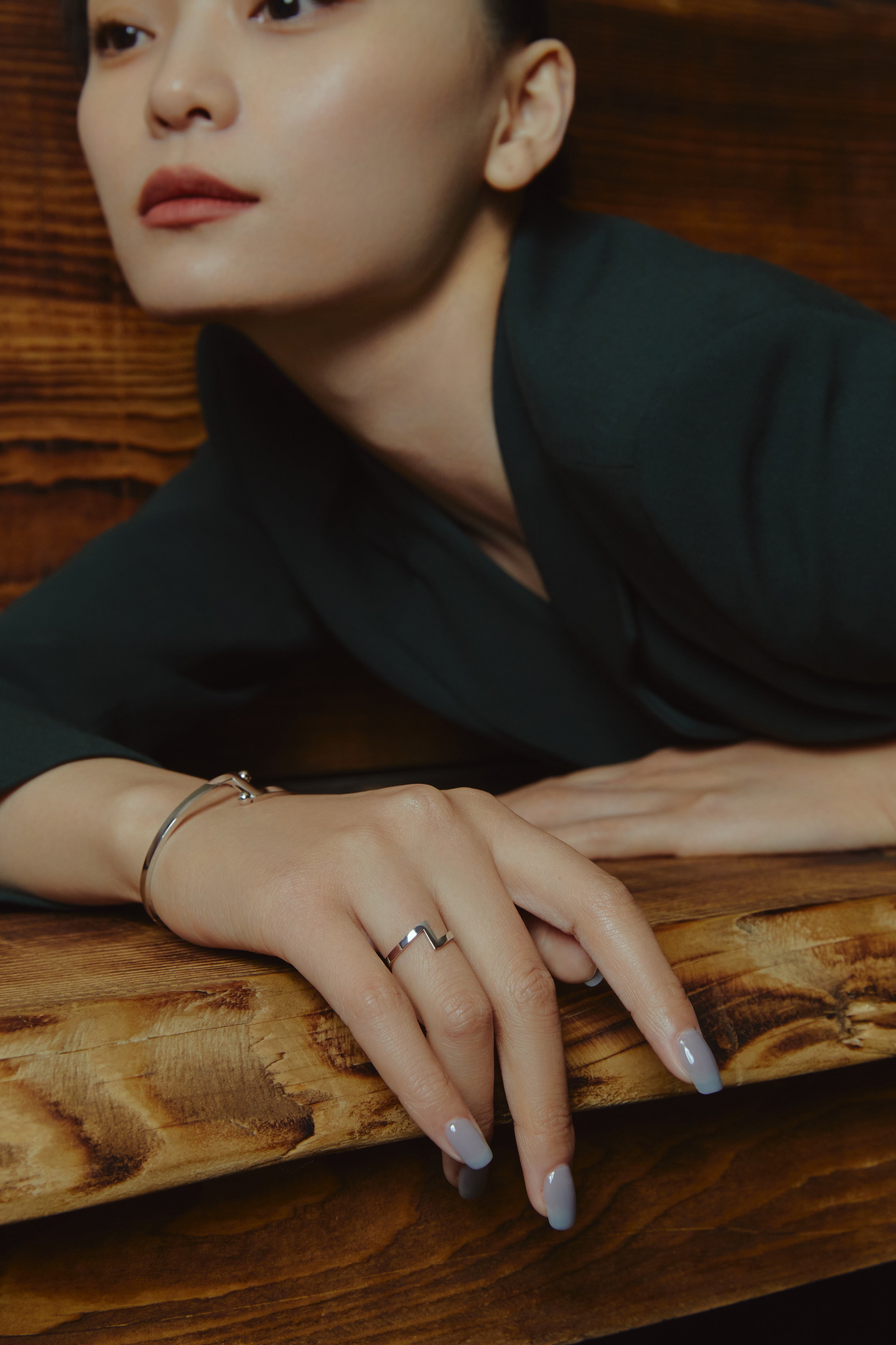 The Taiji Ring - yinyang - 18K Solid Gold - YIN Fine Jewelry - Chinese Modern Gold Jewelry