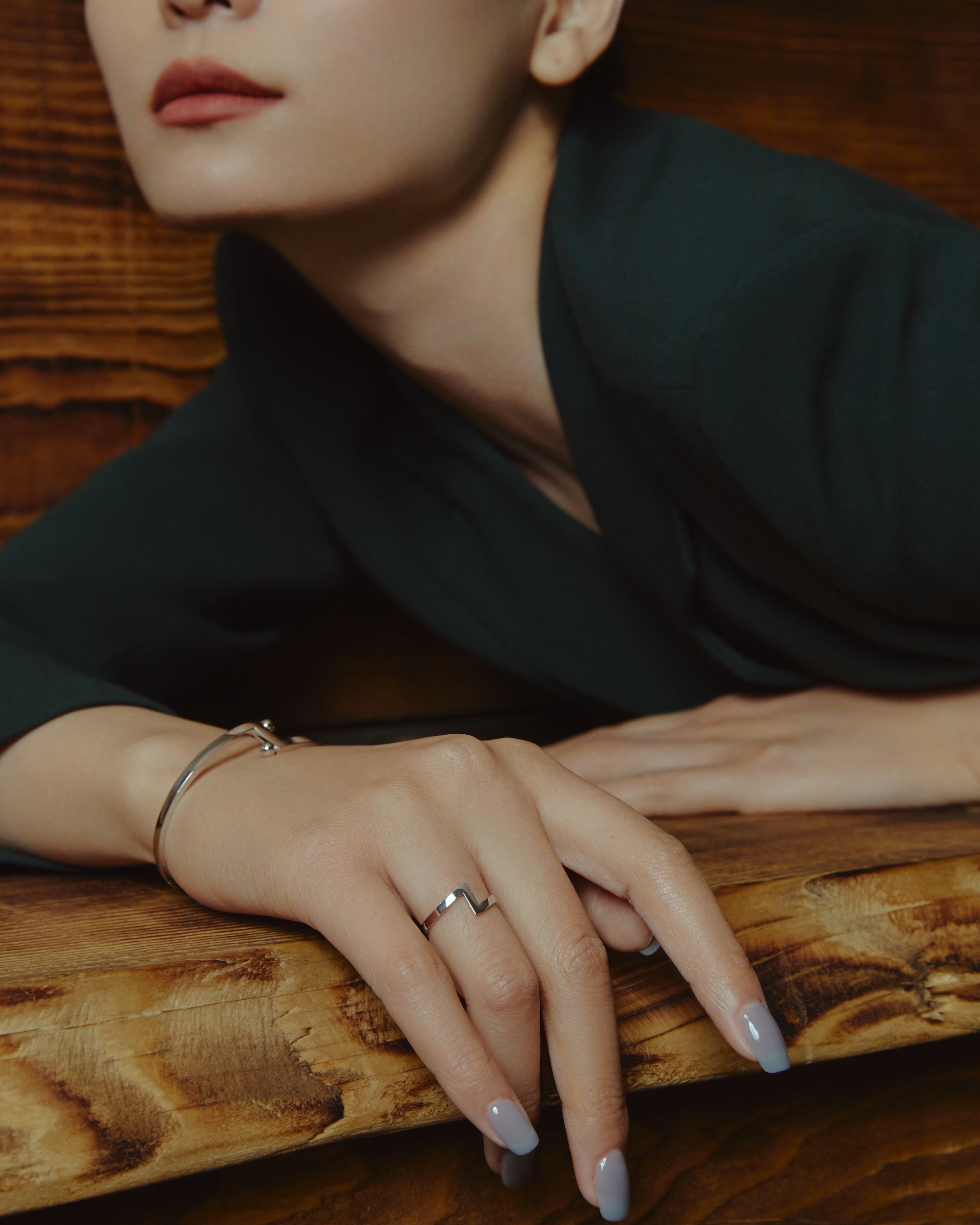 The Taiji Ring - yinyang - 18K Solid Gold - YIN Fine Jewelry - Chinese Modern Gold Jewelry