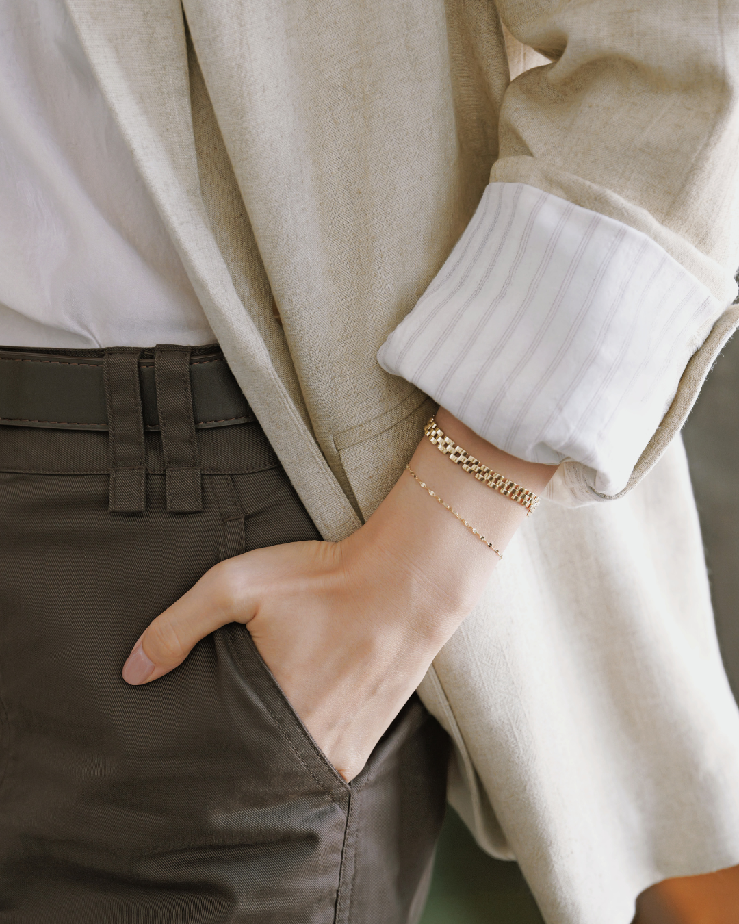 The Essentials Watch Band Chain Bracelet