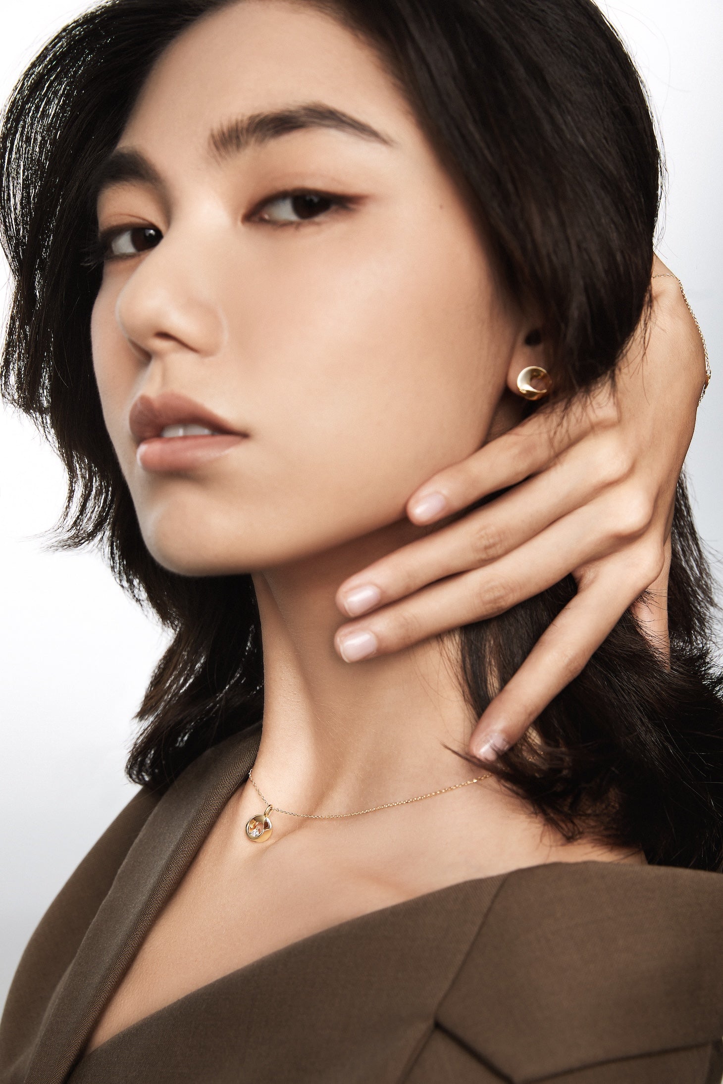 The Möbius Star Diamond Pendant Necklace