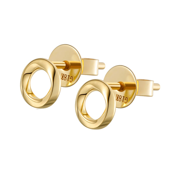 The Mobius Strip Stud Earrings – YIN Fine Jewelry