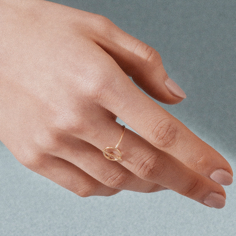 The Golden Ratio Ring
