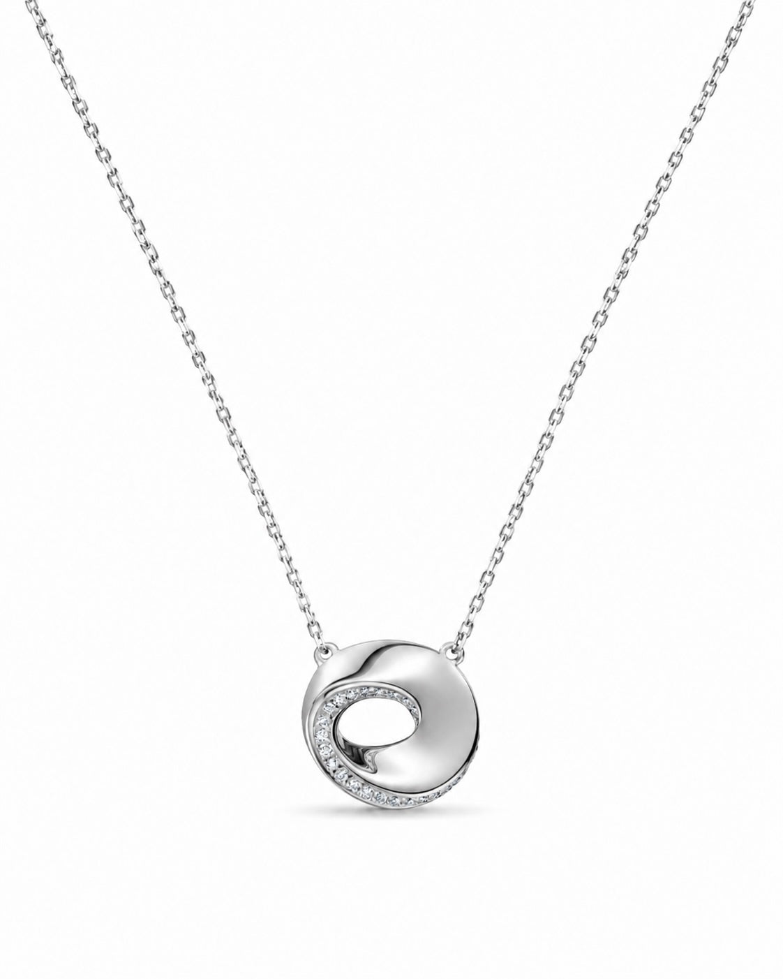 The Möbius Diamond Necklace