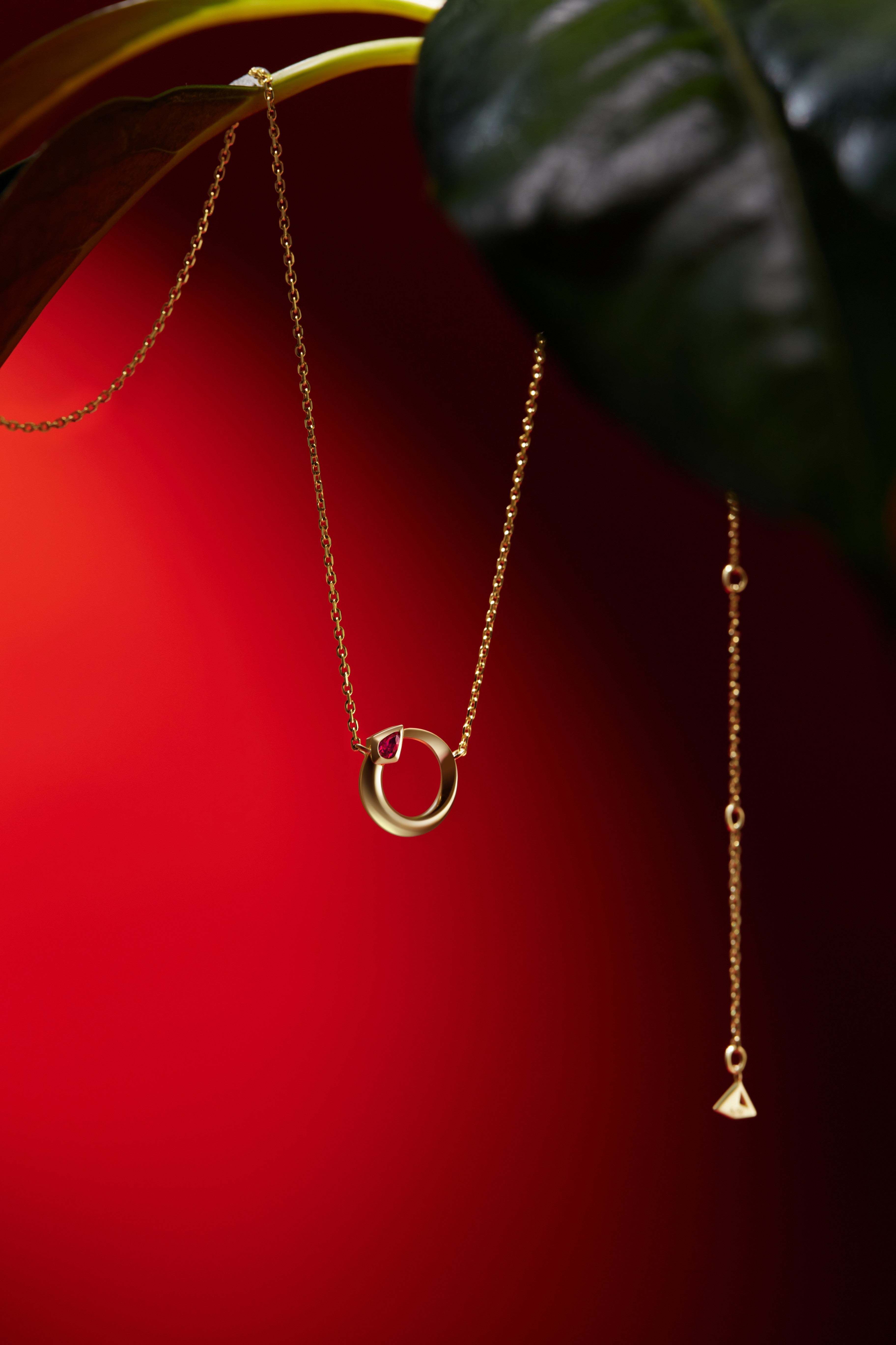 12 Chinese Zodiac - Year of the Snake Necklace - 18K Solid Gold - YIN Fine Jewelry - Chinese Modern Gold Jewelry 