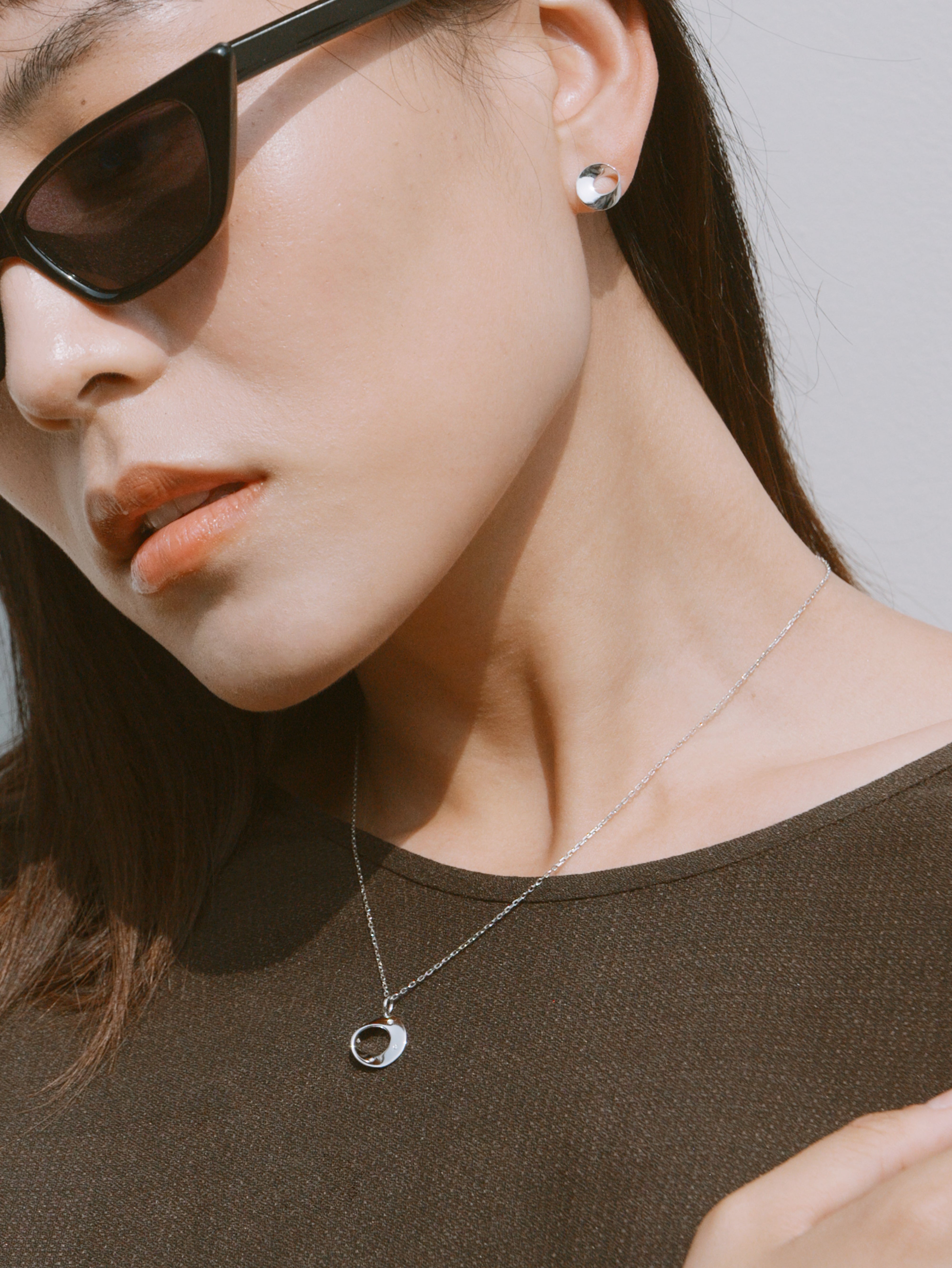 The Möbius Stardust Necklace - Sterling Silver