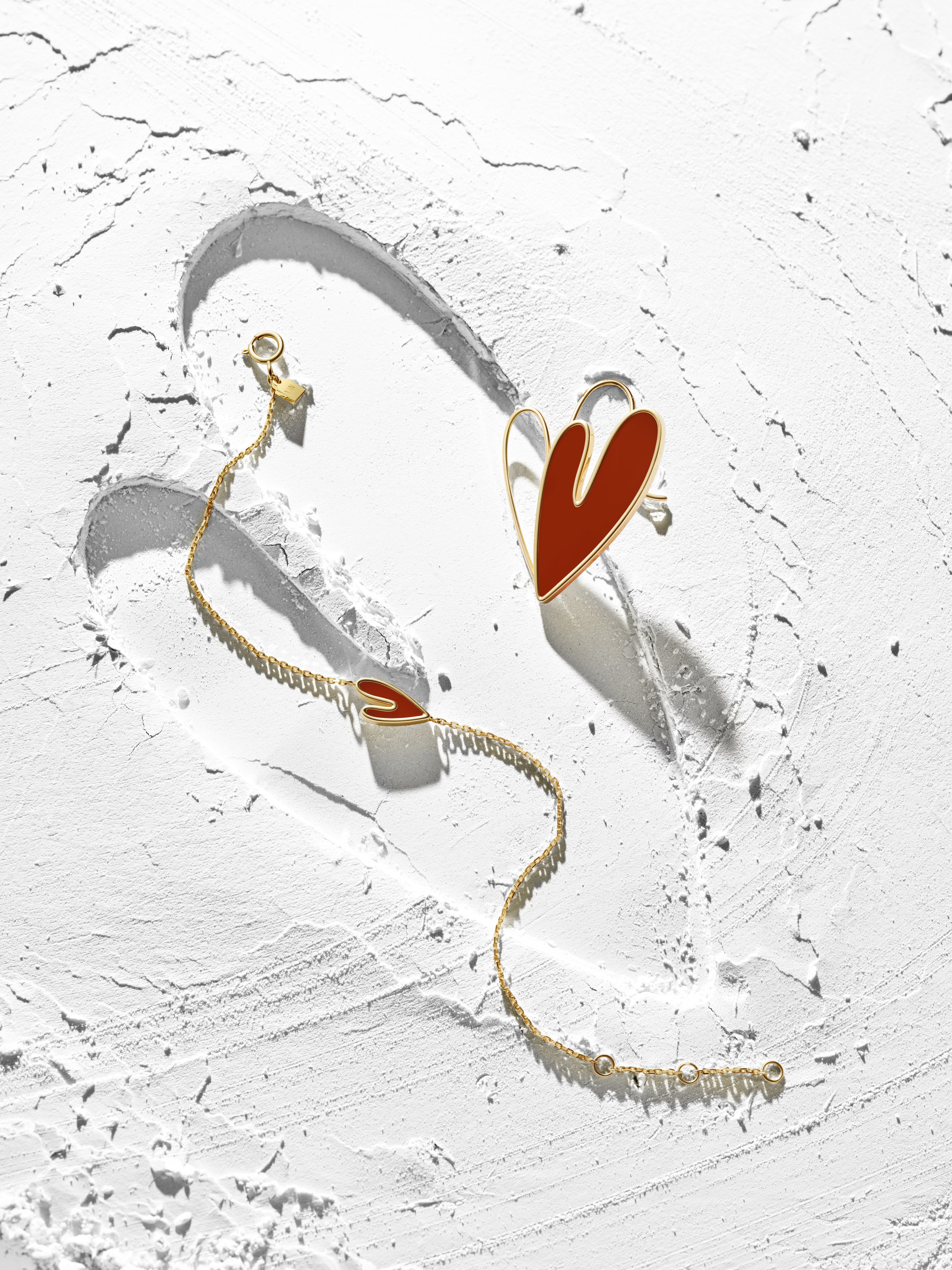 The Joy Carnelian Heart Bracelet