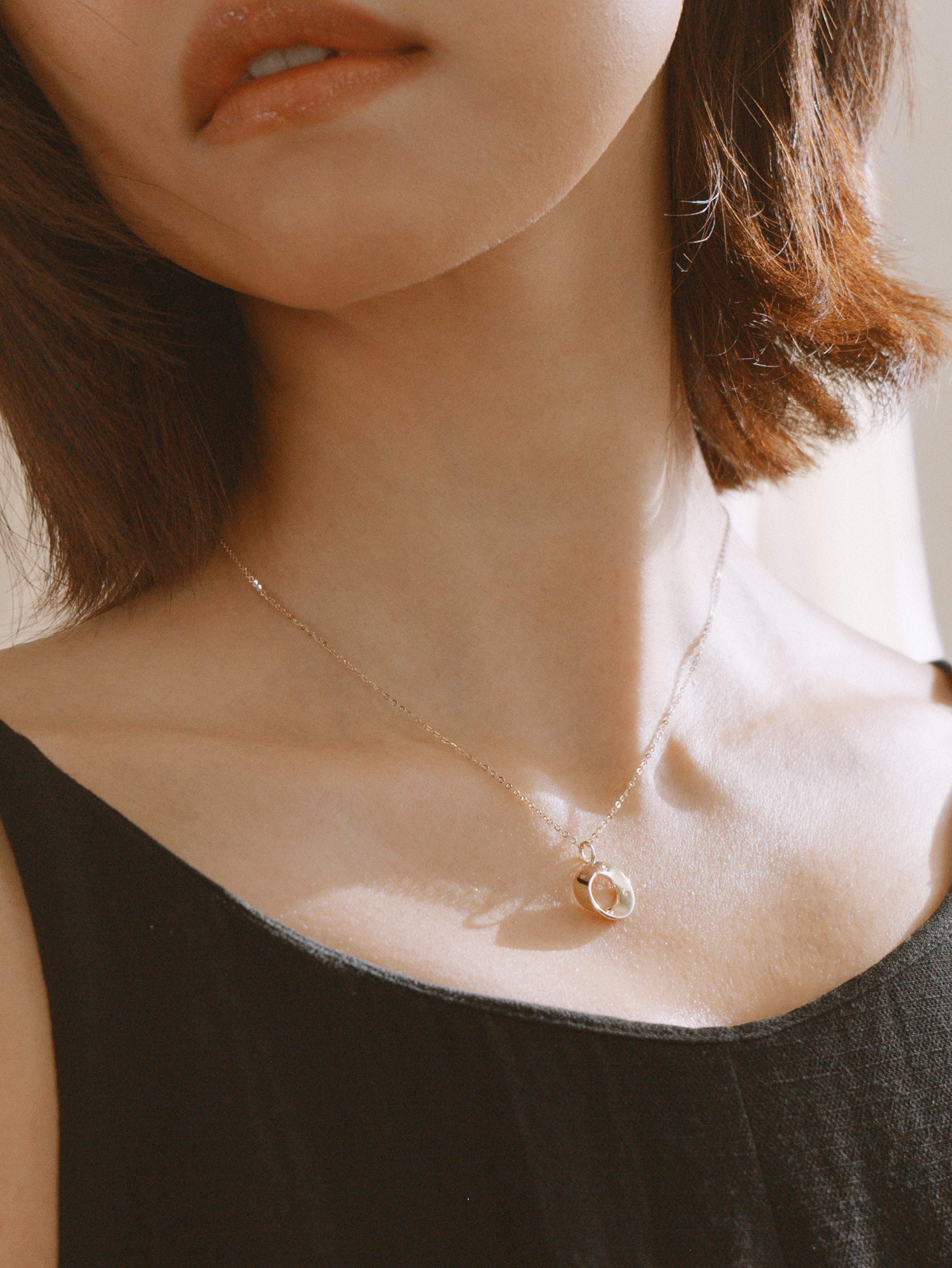 The Möbius Stardust Diamond Pendant Necklace